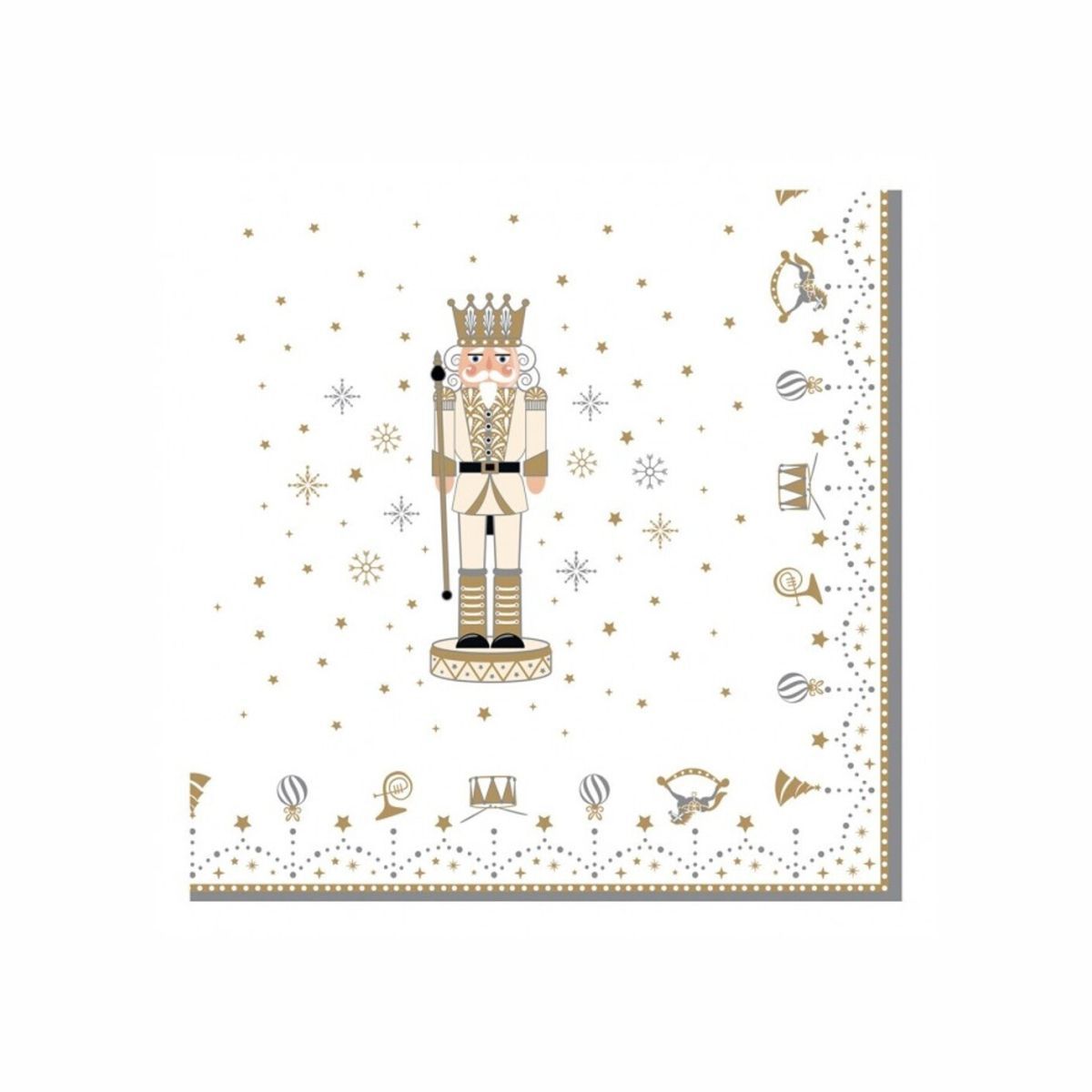 EL Royal Nutcracker Салфетки 20шт 33x33см