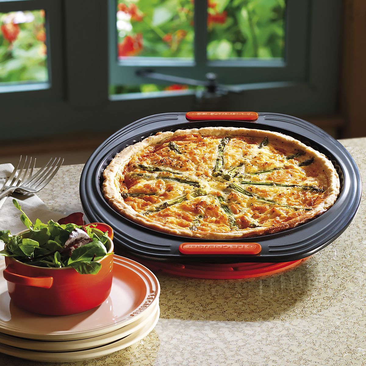 LeCreuset Форма д/выпечки 28см металл