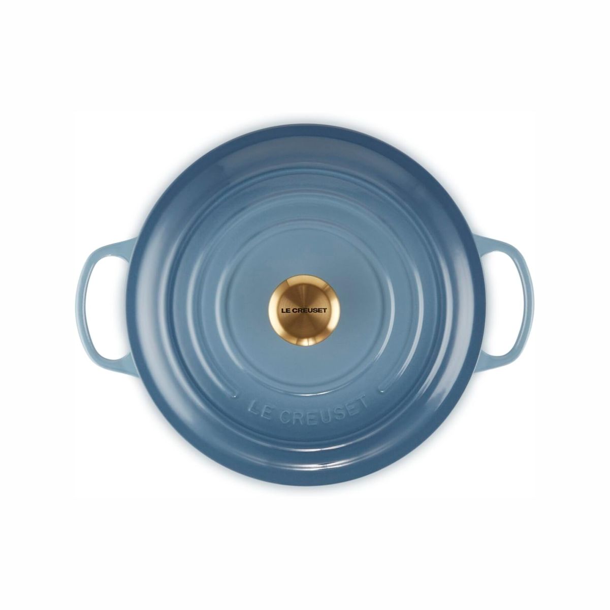 LeCreuset Кастрюля круглая 28см 6,7л Chambray