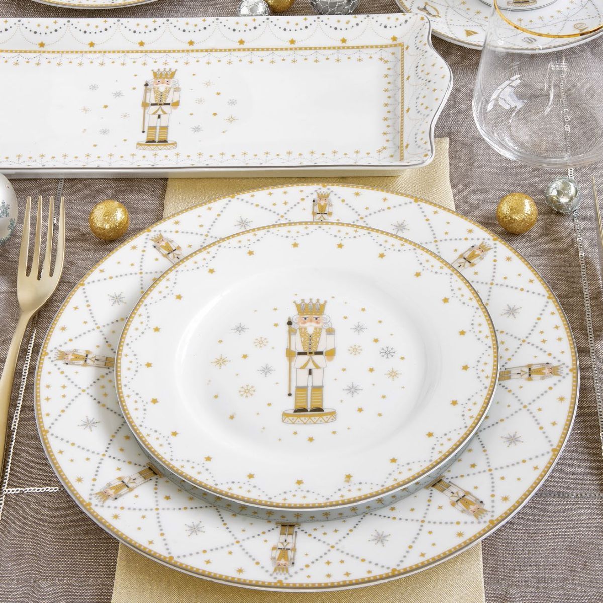 EL Royal Nutcracker Набор 4 тарелки 19см
