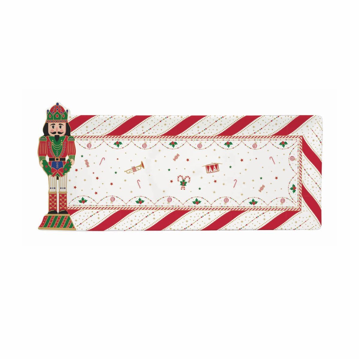 EL Nutcracker Twist Блюдо 36x16см