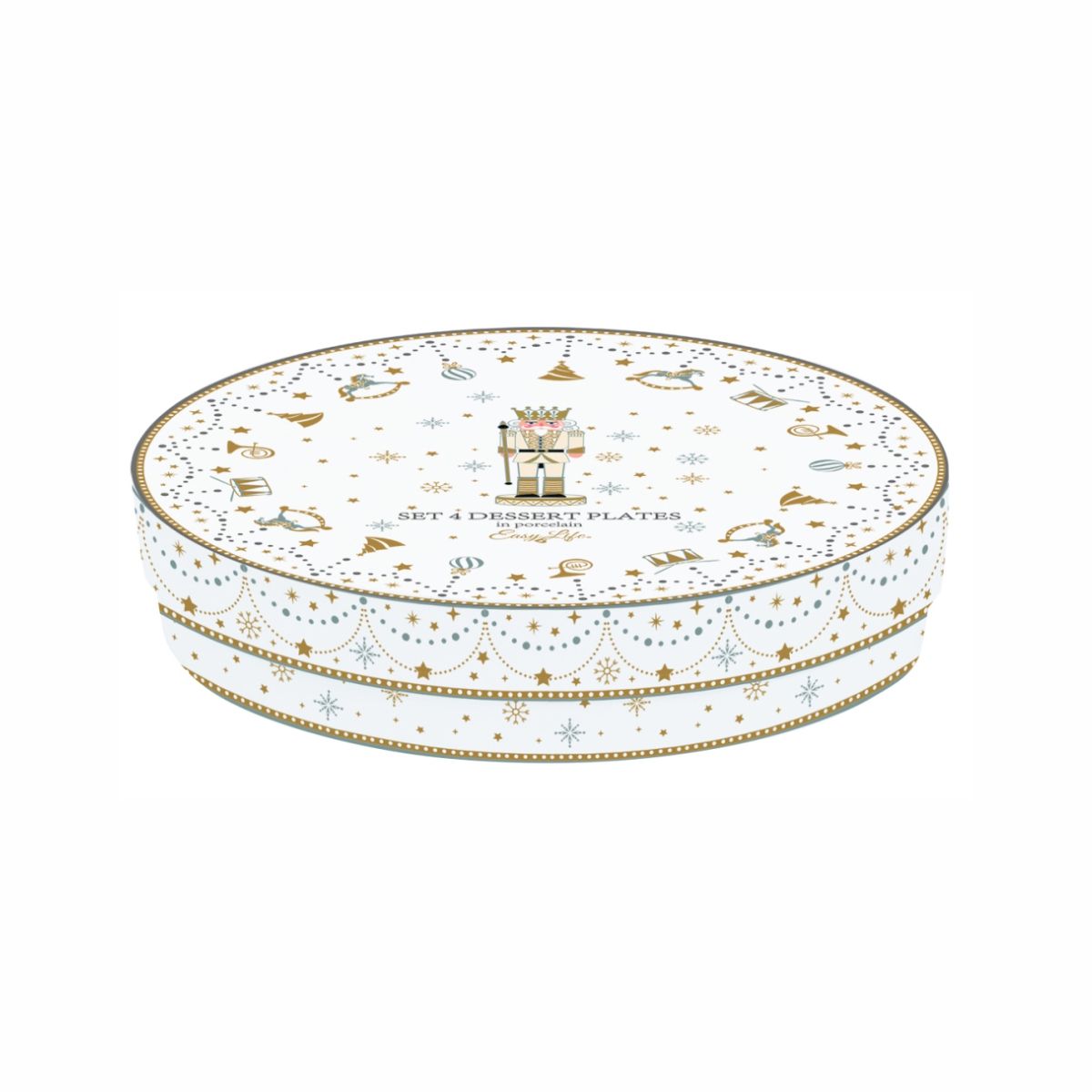 EL Royal Nutcracker Набор 4 тарелки 19см