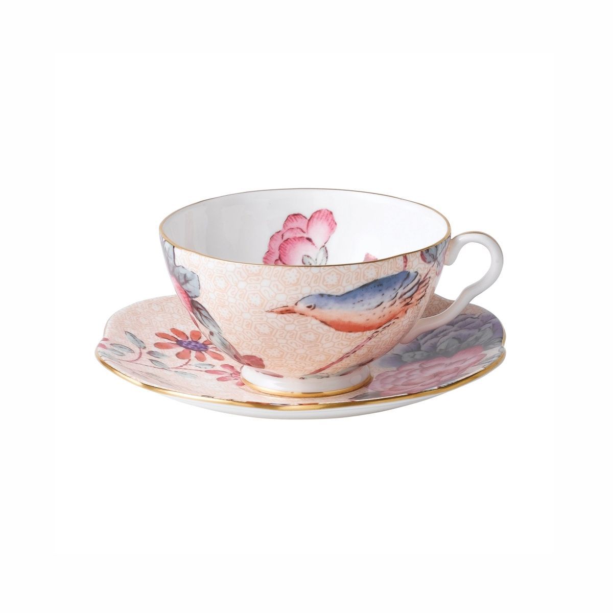 WW Cuckoo Набор Tea Story 2 предмета (чашка/блюдце) Peach