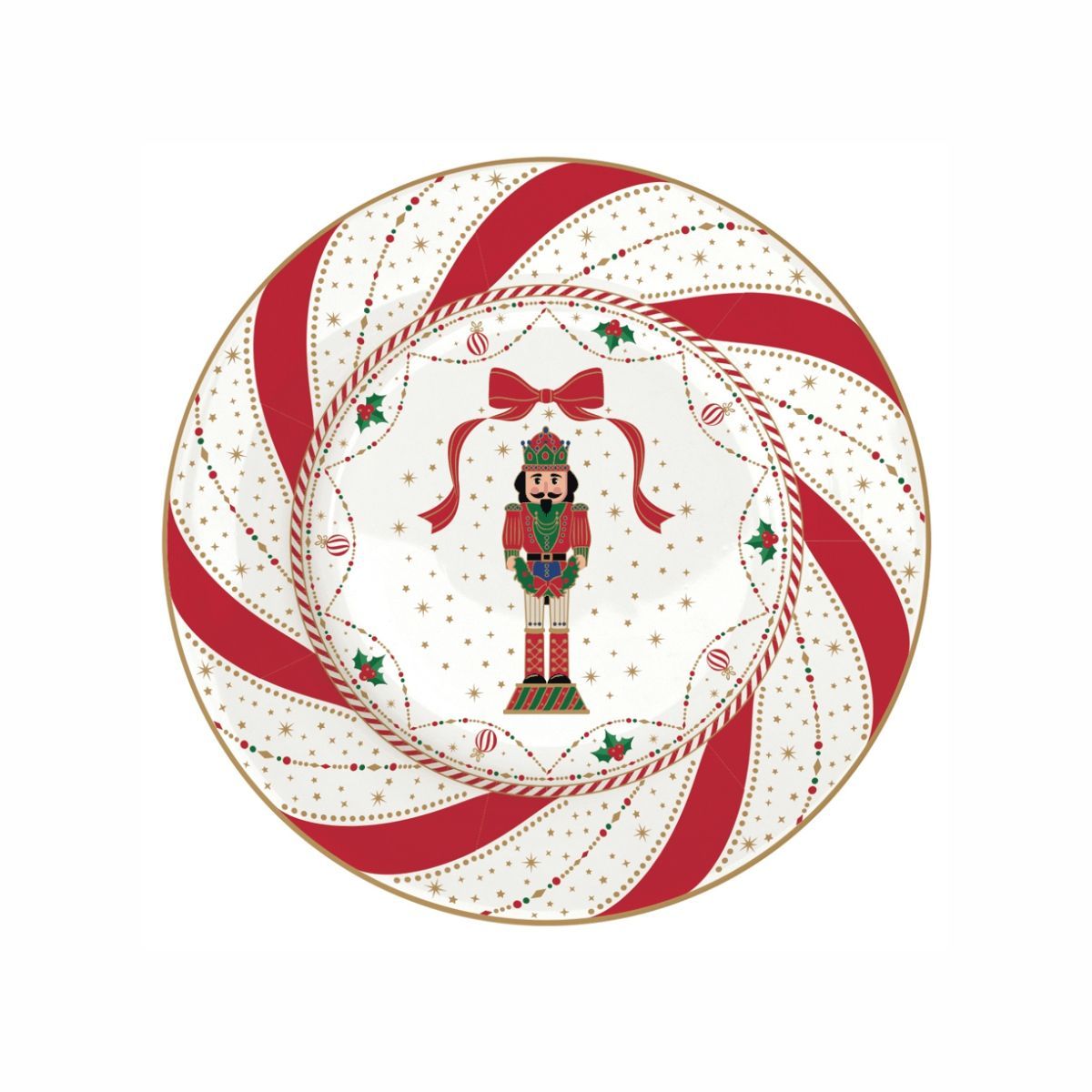 EL Nutcracker Twist Тарелка 19см