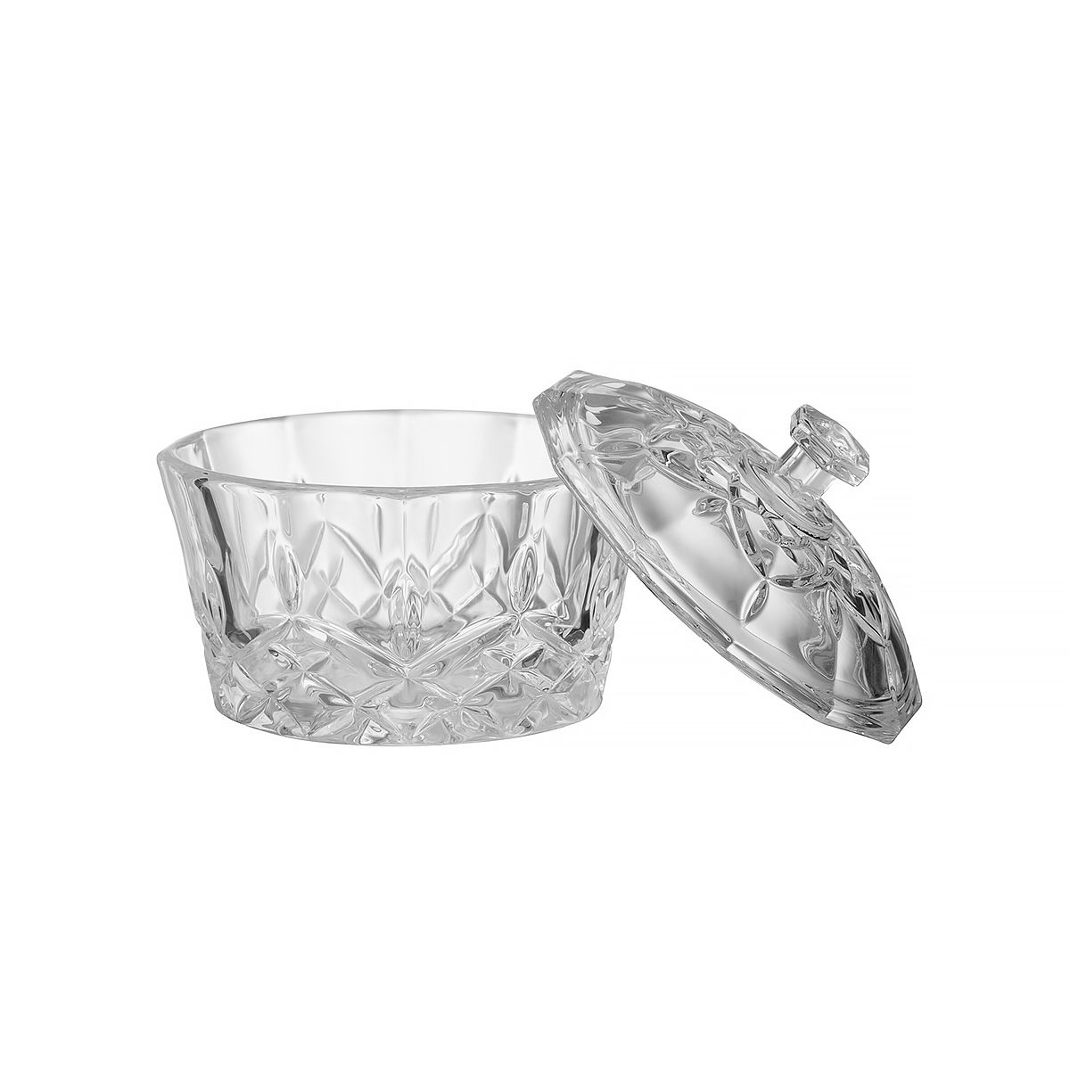 J-Linе Емкость с крышкой 11x11x10,5 cм стекло 23550