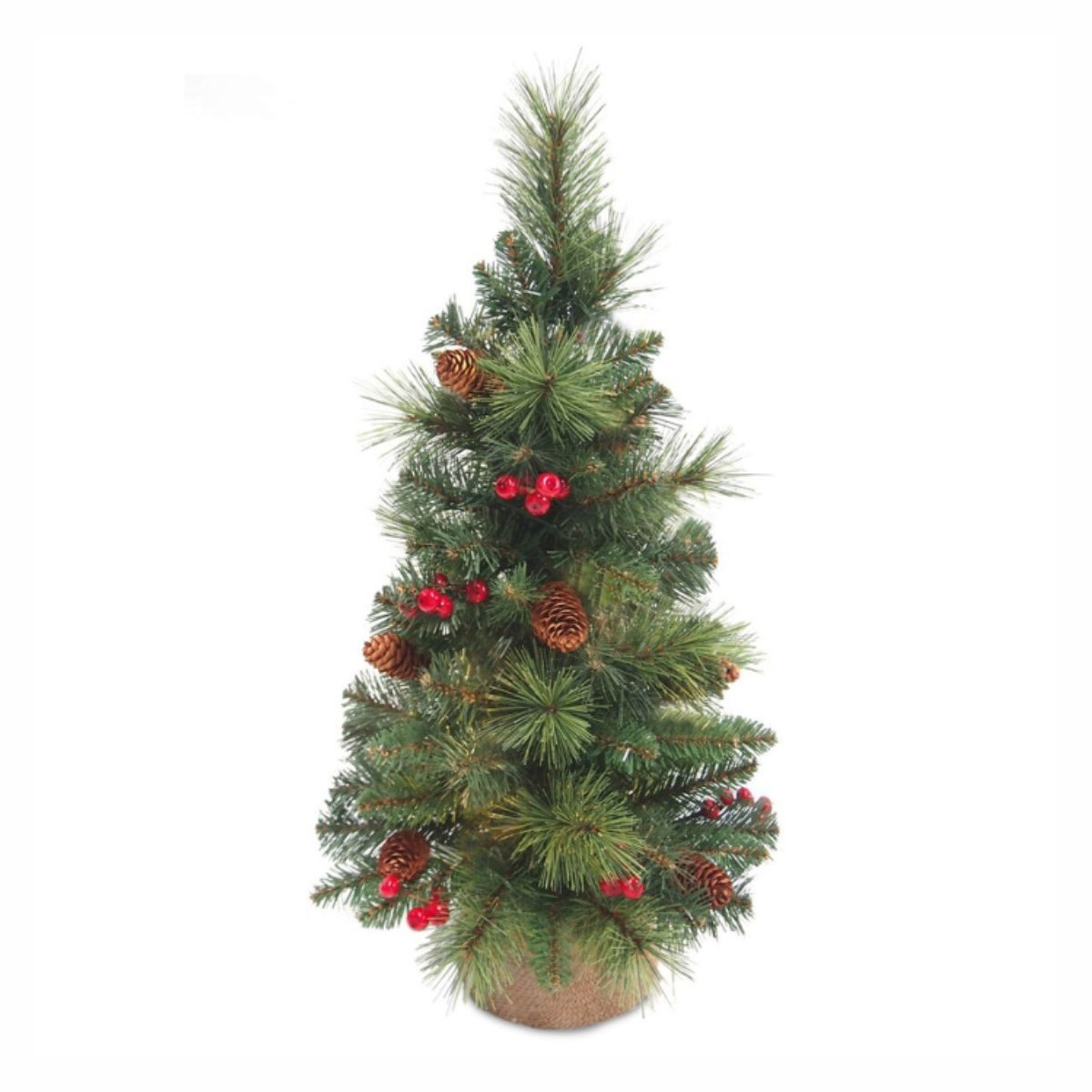 NT Ель искусственная Pine Cone & Berry 81cm зеленая 31TPC32