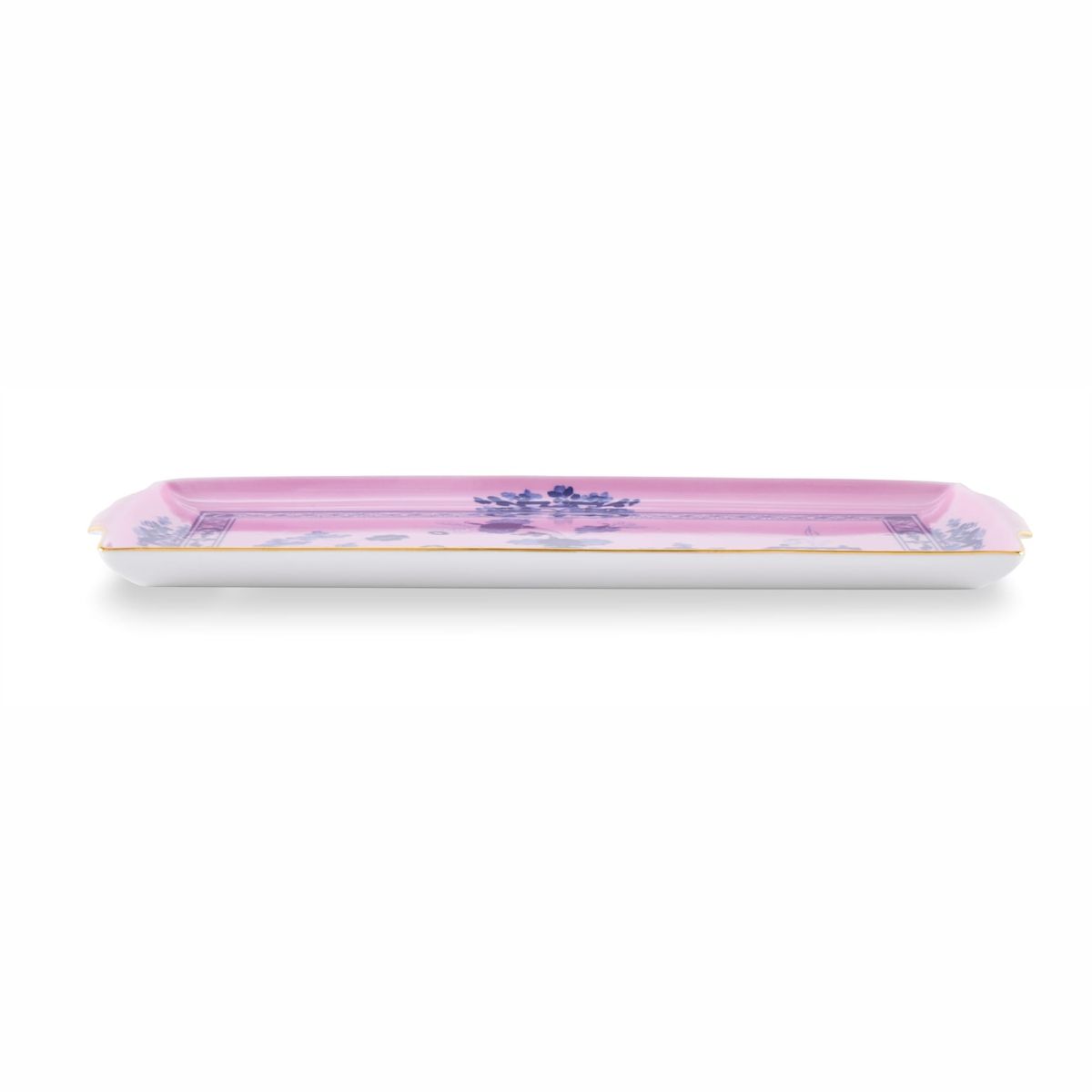 Ginori Oriente Italiano Azalea Блюдо с ручками 33,5х18см