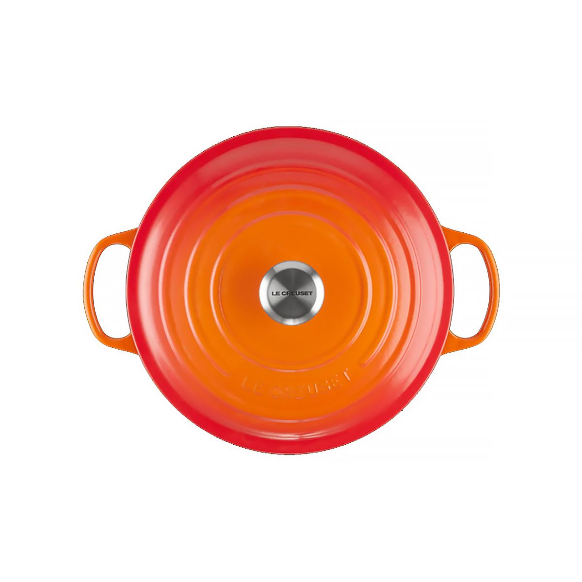 LeCreuset Кастрюля круглая 20см 2,4л оранжевая