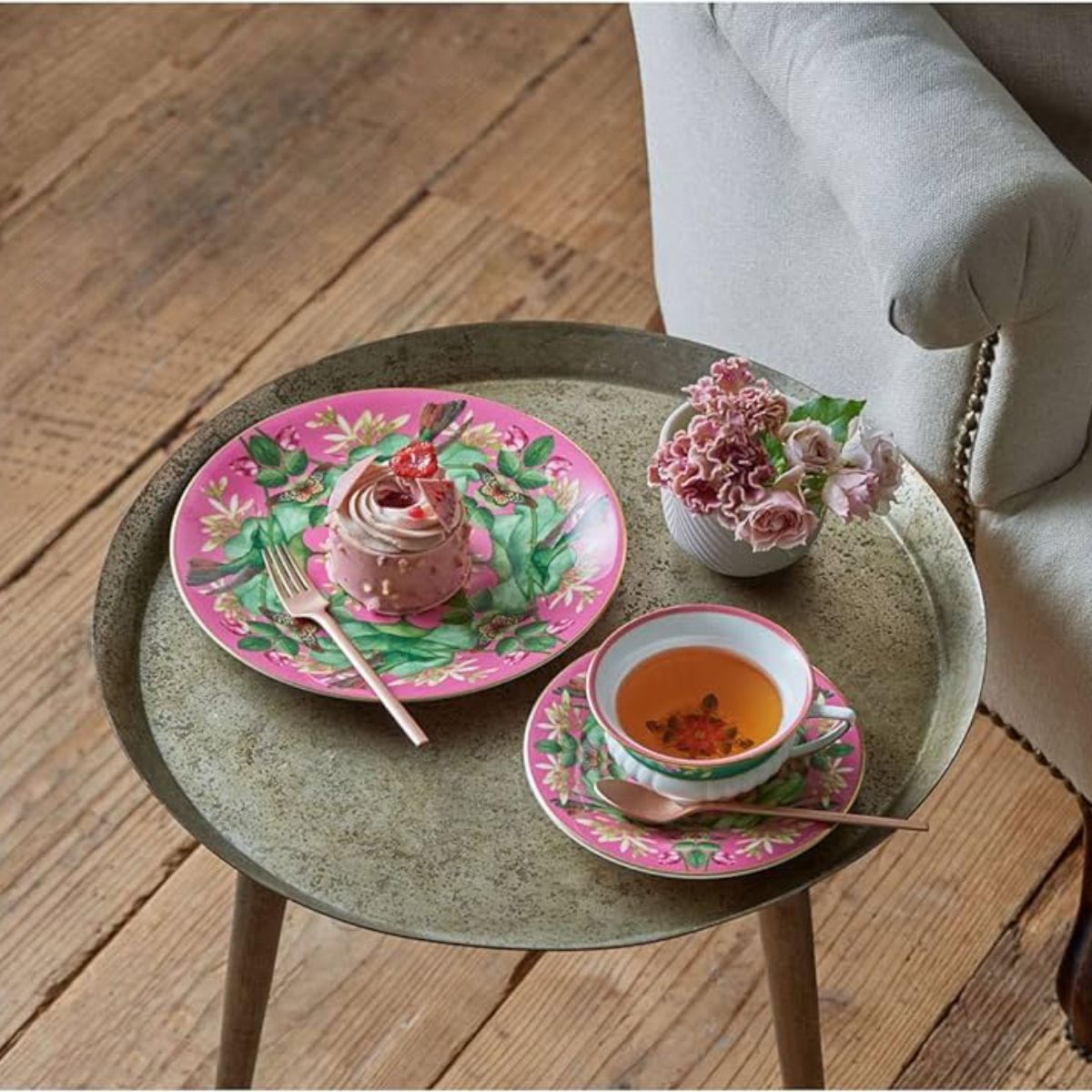 WW Wonderlust Тарелка 20см Pink Lotus