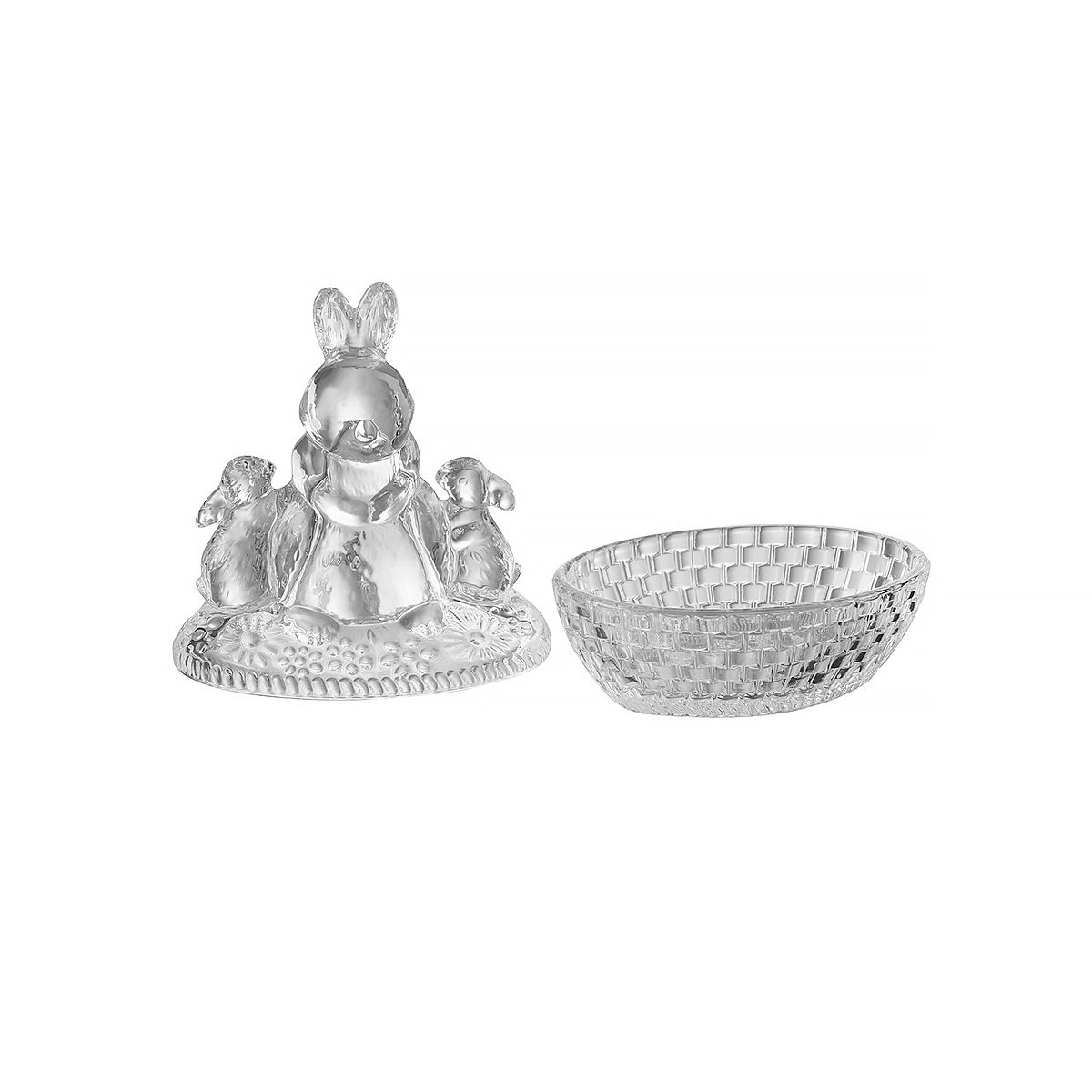 J-Linе Емкость RABBIT 13x9,5x17cм стекло 30663