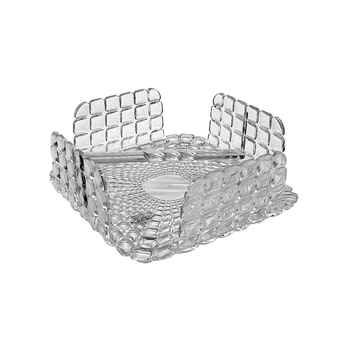 Guzzini Салфетница квадратная Tiffany прозрачная