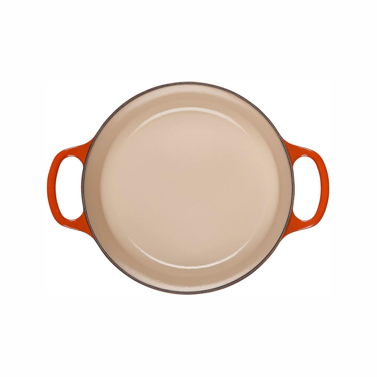 LeCreuset Кастрюля круглая S 22см, 3.3 л оранжевый
