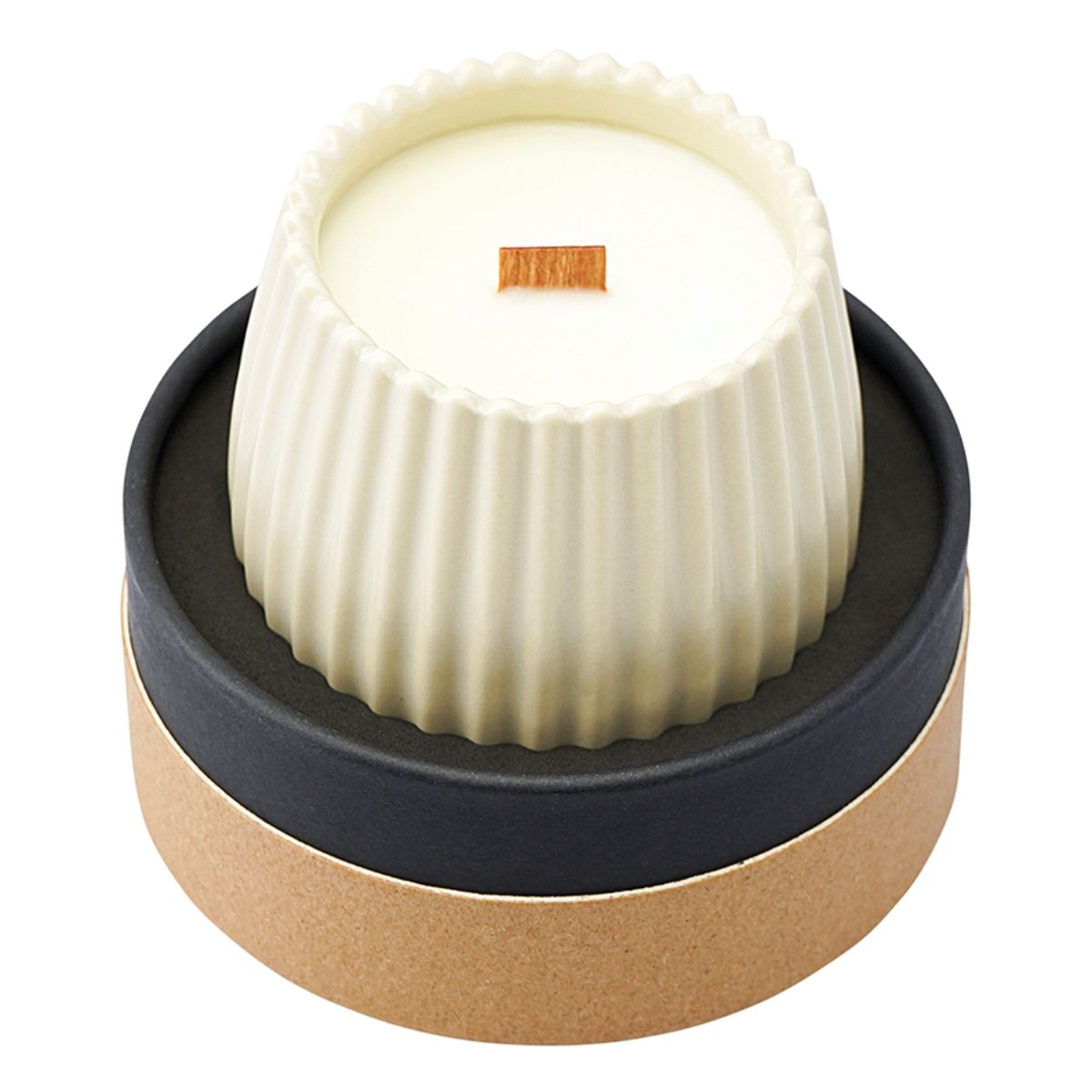 Tkano Свеча Edge Nutmeg/Leather&Vanilla