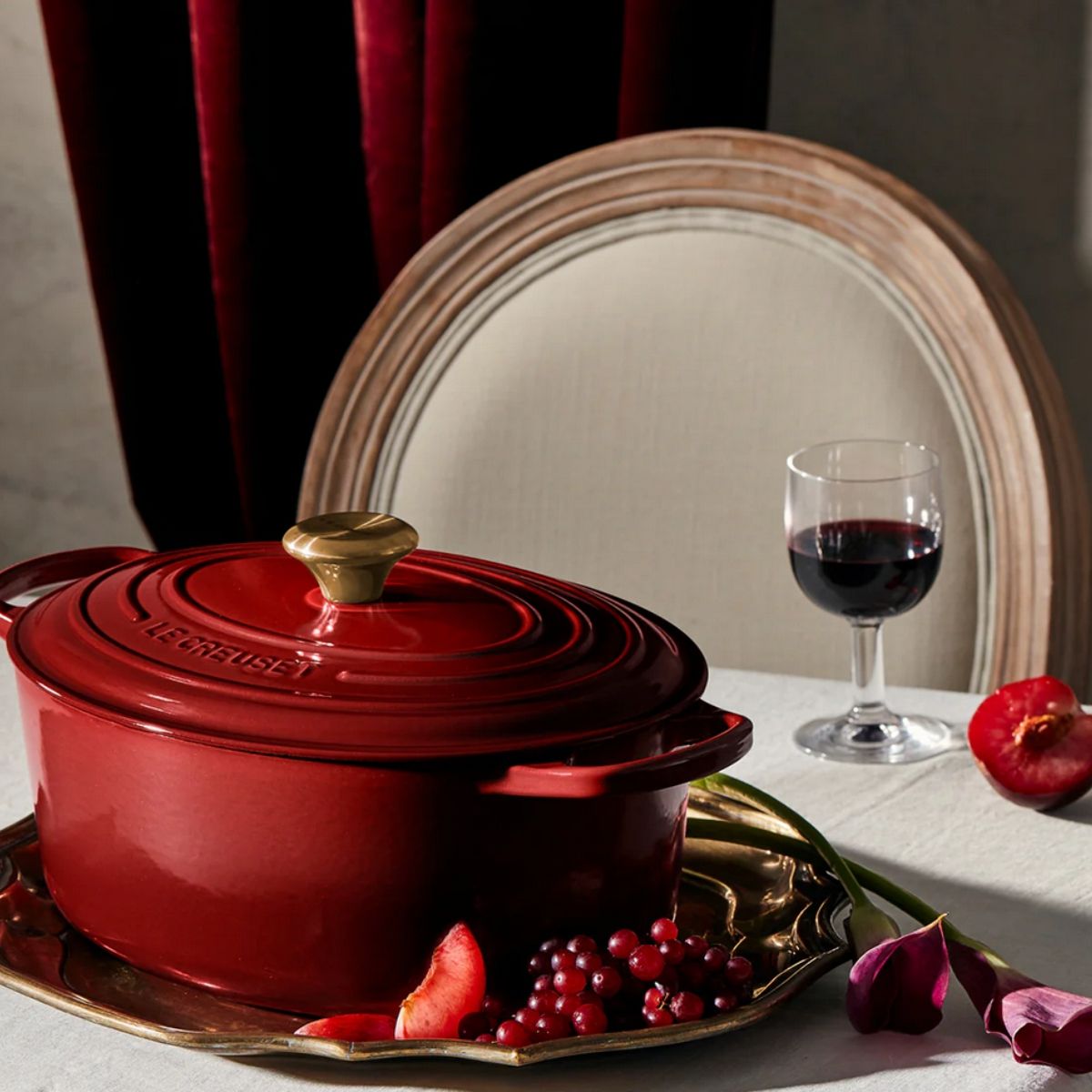 LeCreuset Кастрюля овальная 29см 4,7л Rhone