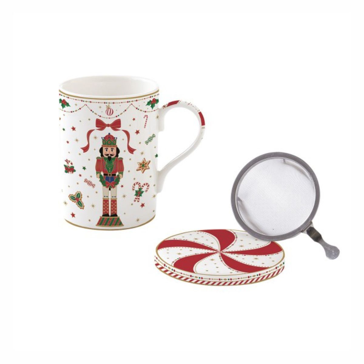 EL Nutcracker Twist Кружка с ситечком 350мл