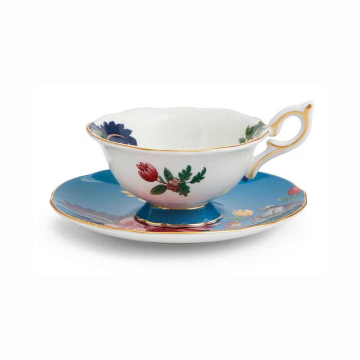 WW Wonderlust Чашка+блюдце Sapphire Garden