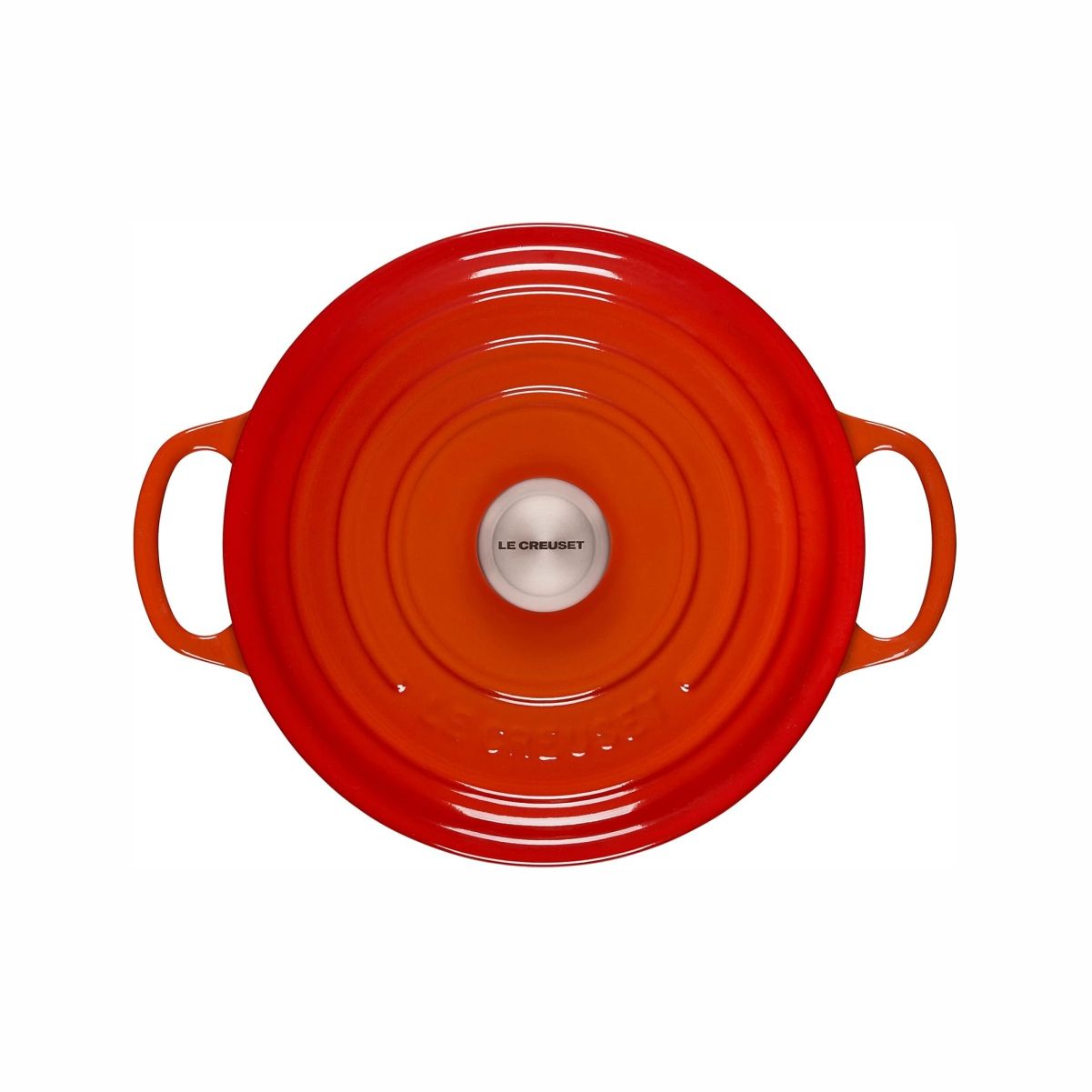 LeCreuset Кастрюля круглая S 22см, 3.3 л оранжевый