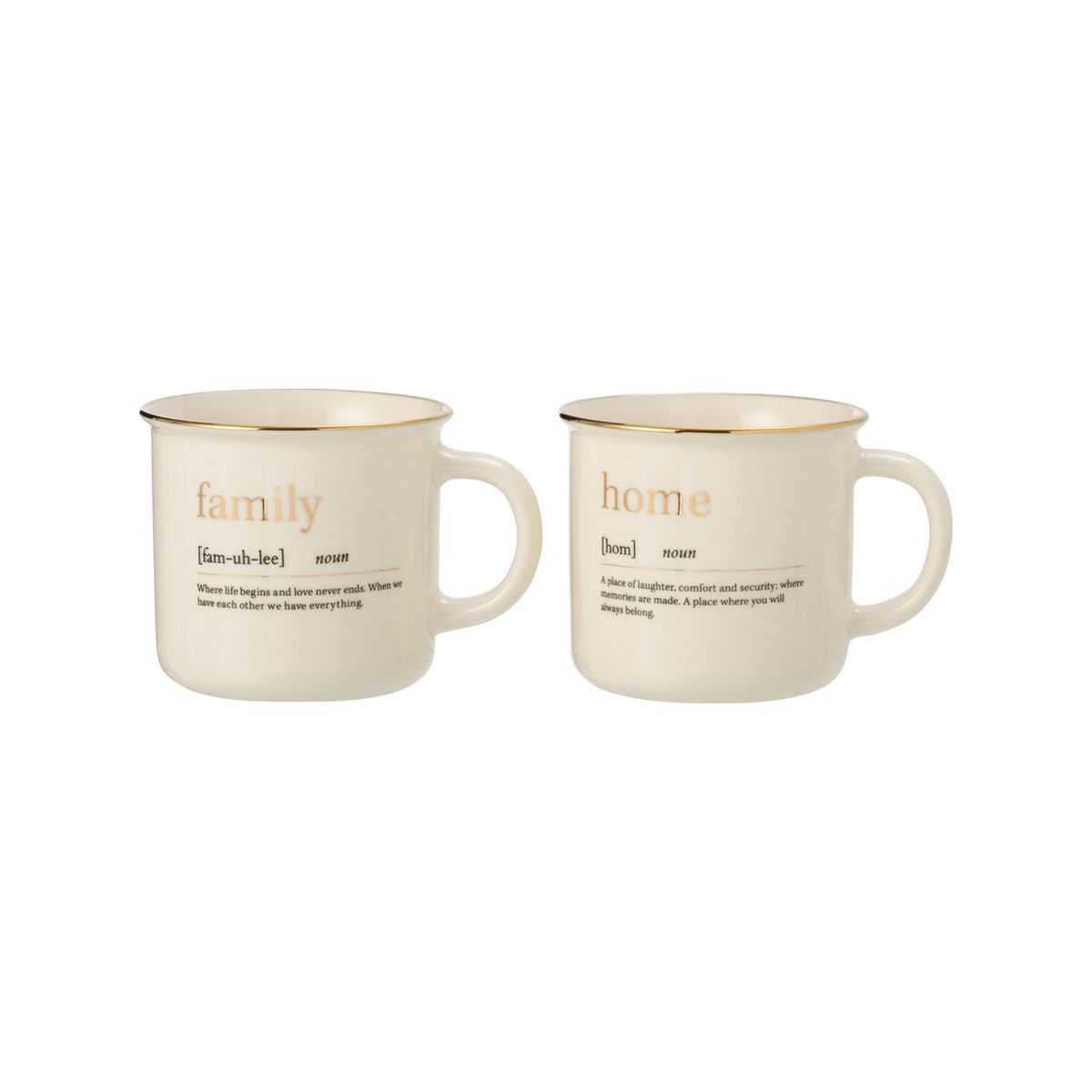 J-Linе Кружка HOME в ассортименте 22847