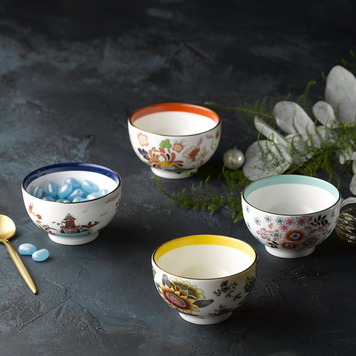 WW Wonderlust Giftware Набор чайные чаши 4пр