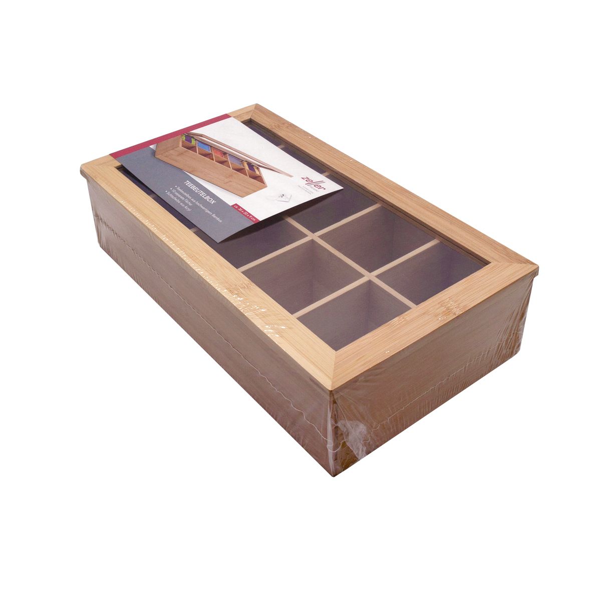 Zeller Бокс д/чайных пакетиков 25361