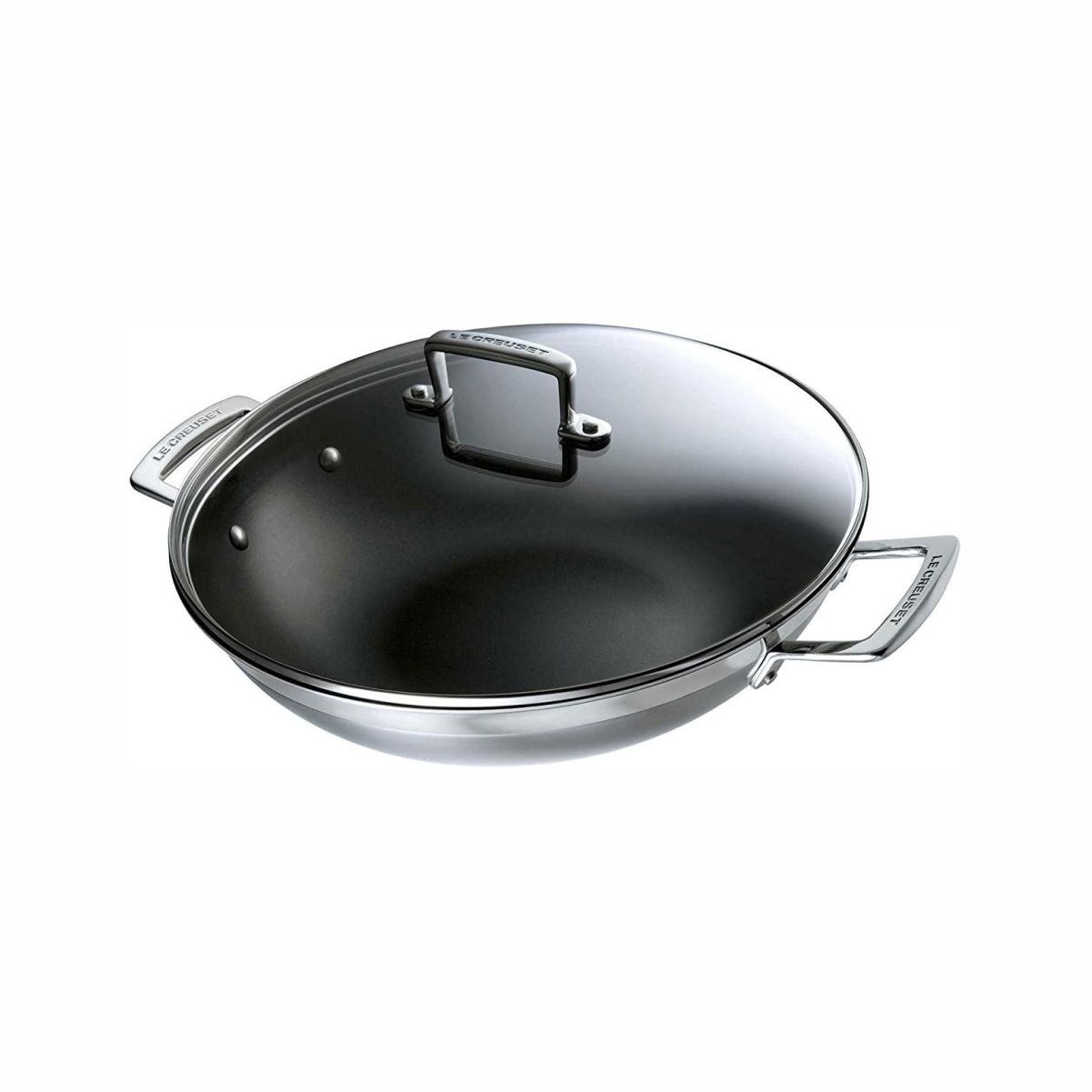 LeCreuset Вок с крышкой 30х7,8см Non-stick