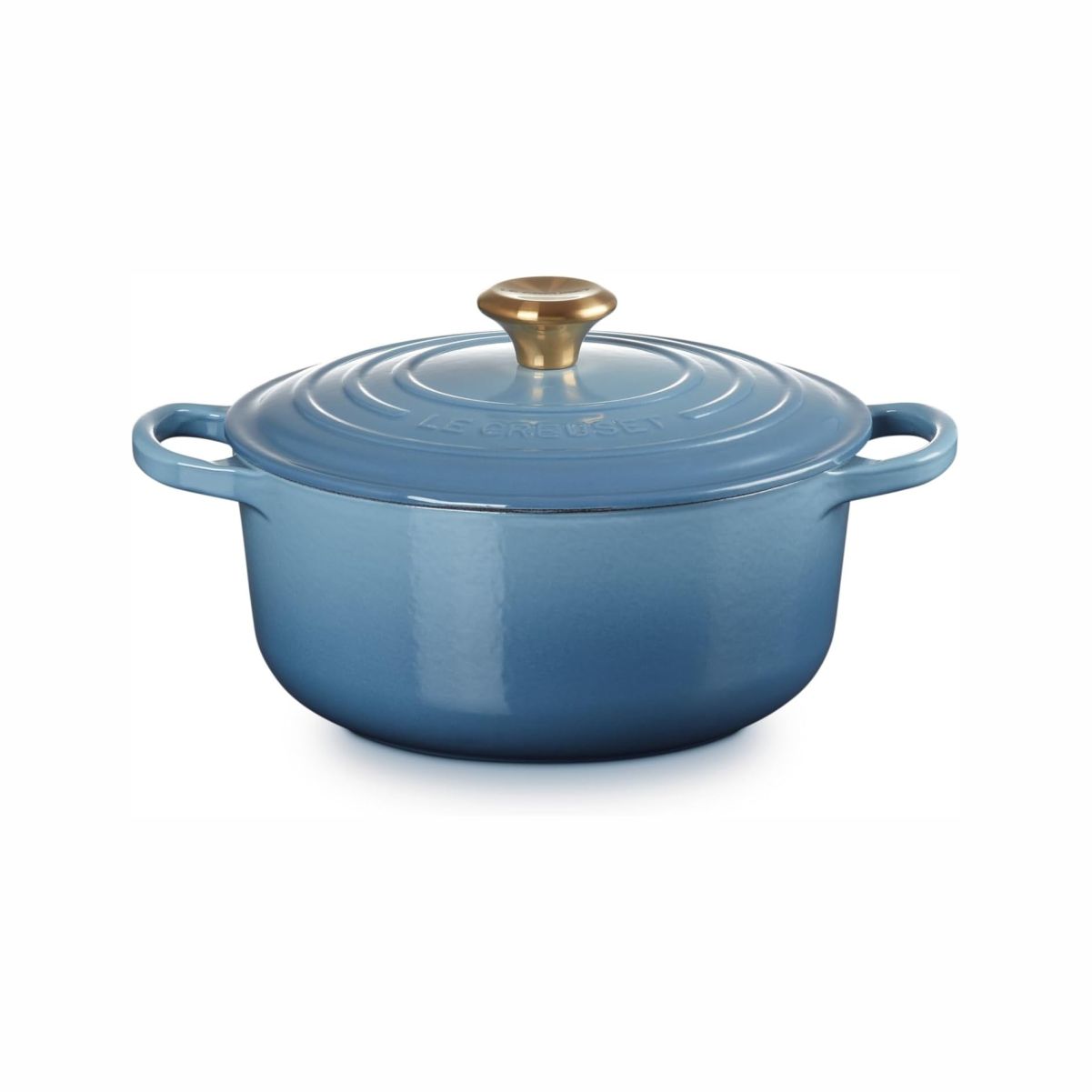 LeCreuset Кастрюля круглая 20см 2,4л Chambray