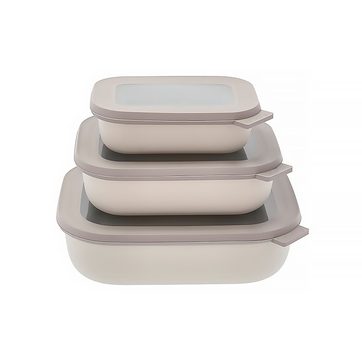 Mepal Сirqula Набор 3 контейнера (750+1500+3000) white 