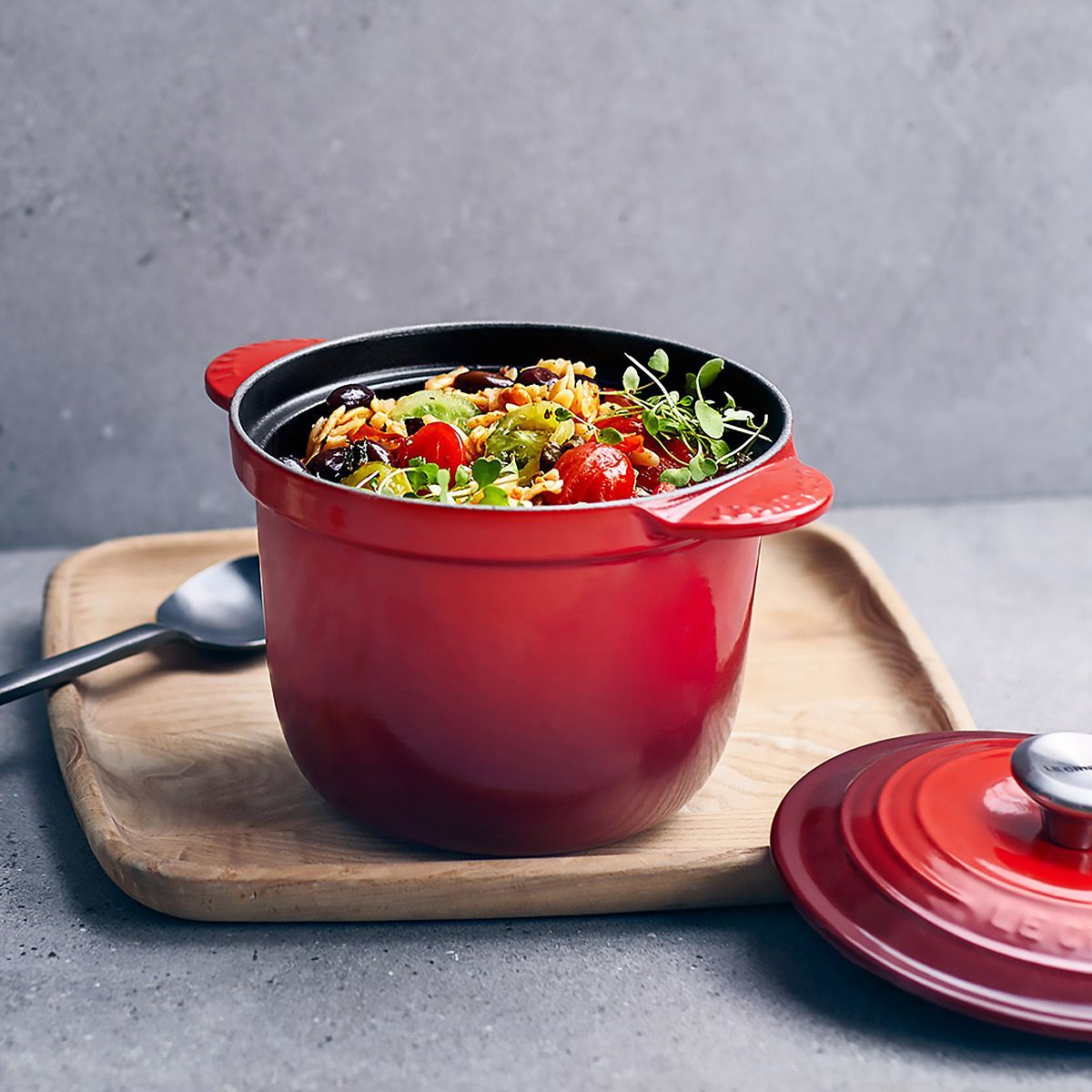 LeCreuset Рисоварка 18 см 2л EVERY оранжевая