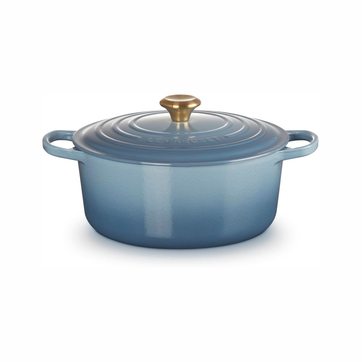 LeCreuset Кастрюля круглая 28см 6,7л Chambray