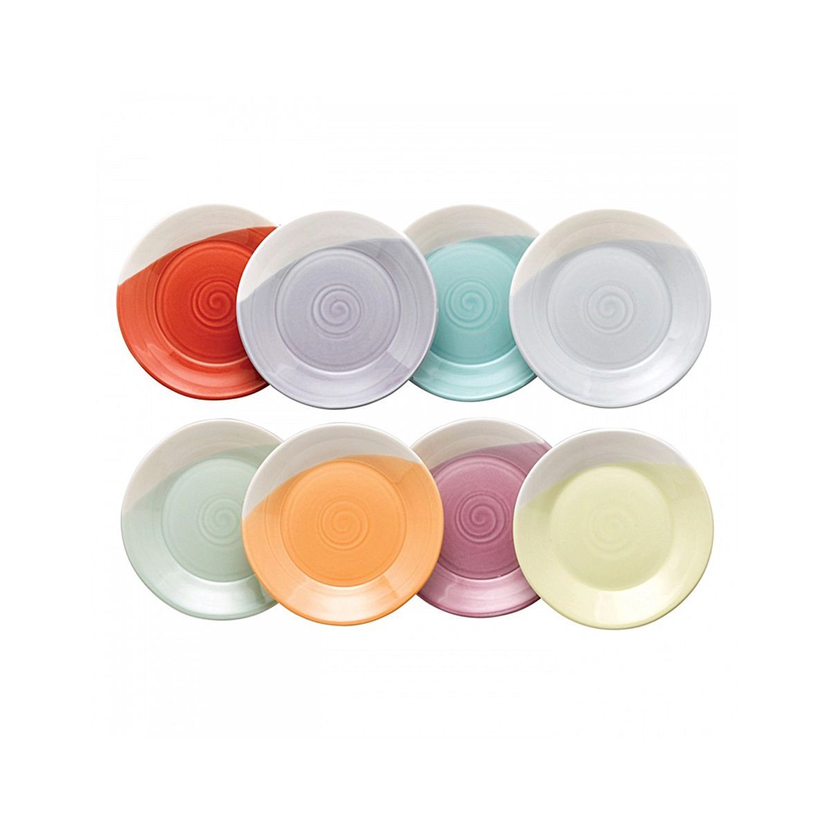 RD 1815 BRIGHTS Набор 8 тарелок 16см