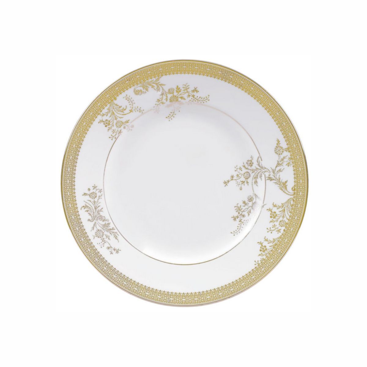 WW VERA WANG LACE GOLD Тарелка 20см