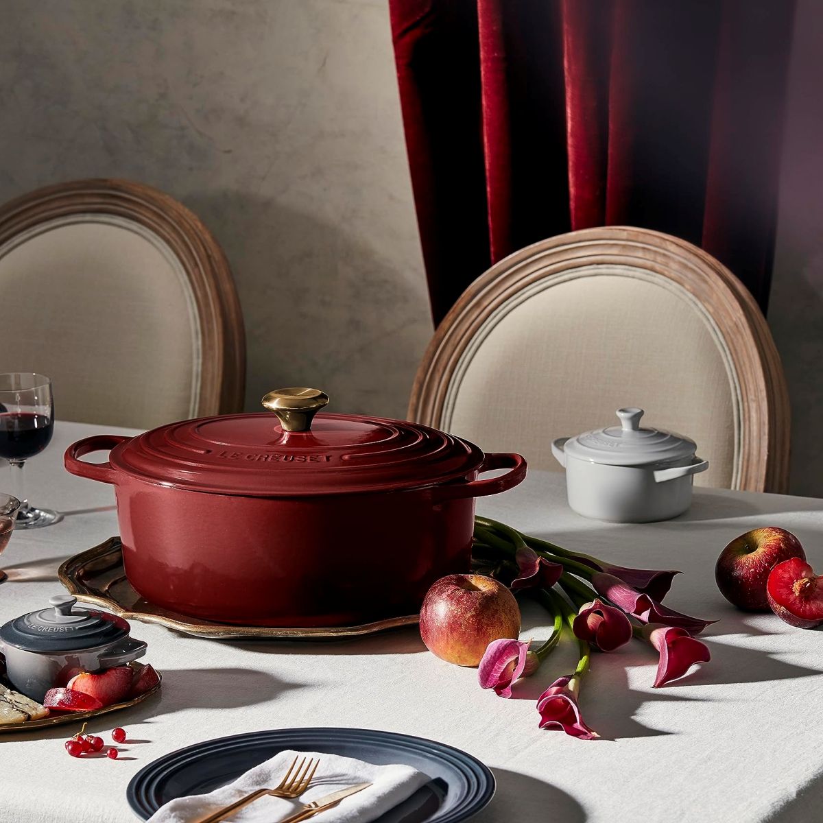 LeCreuset Кастрюля овальная 31см 6,3л Rhone