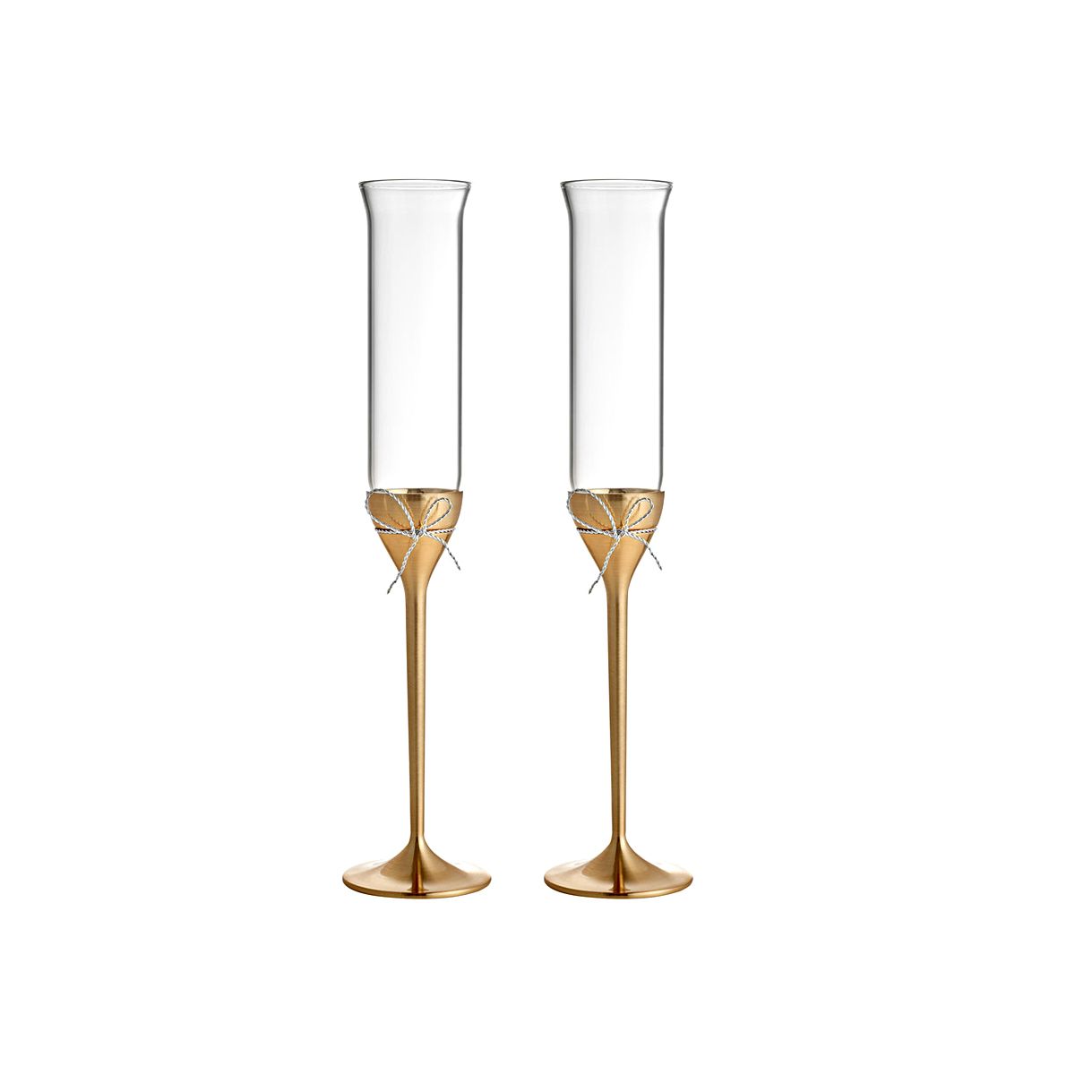 Vera Wang Набор 2 бокала Love Knots Gold