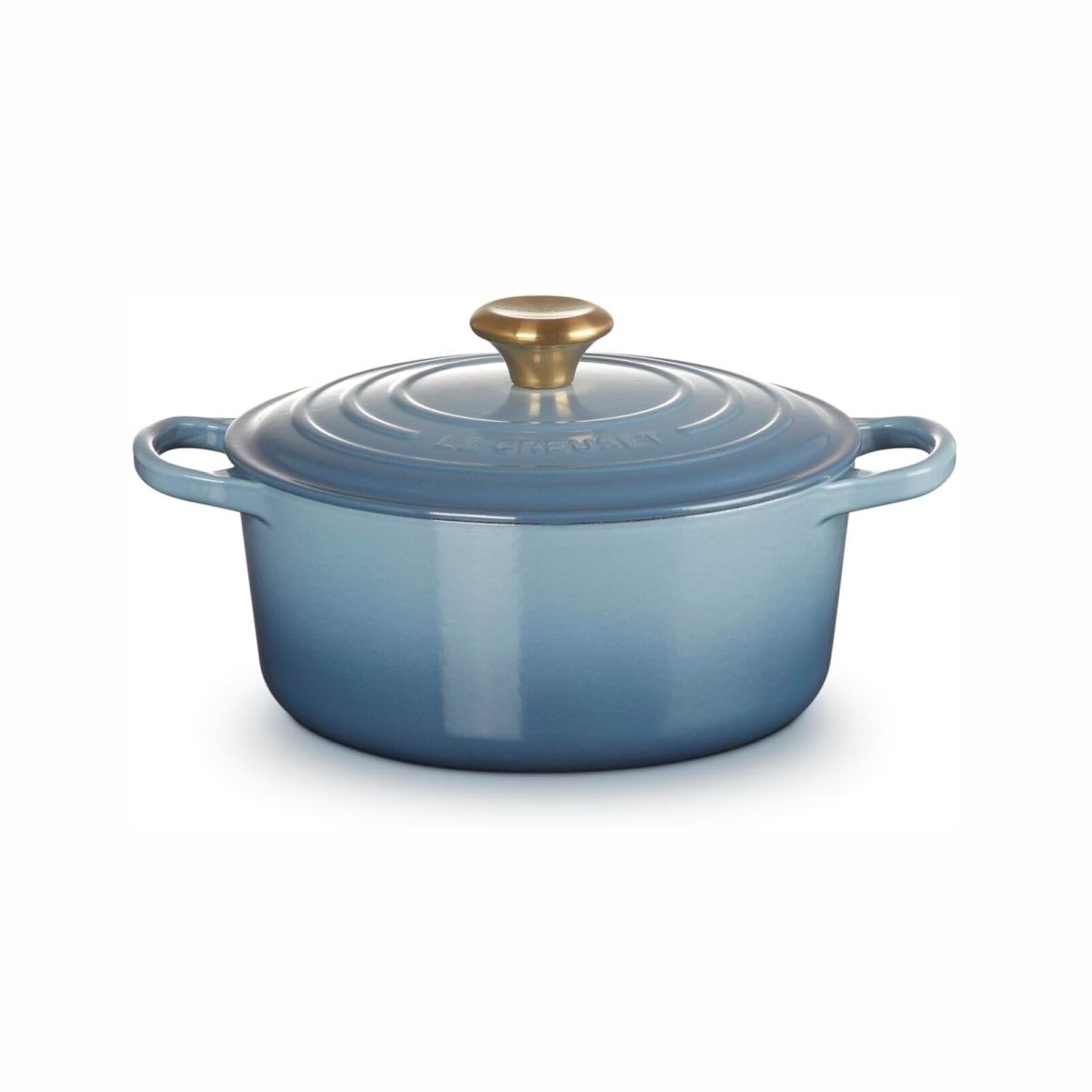 LeCreuset Кастрюля круглая 24см 4,2л Chambray