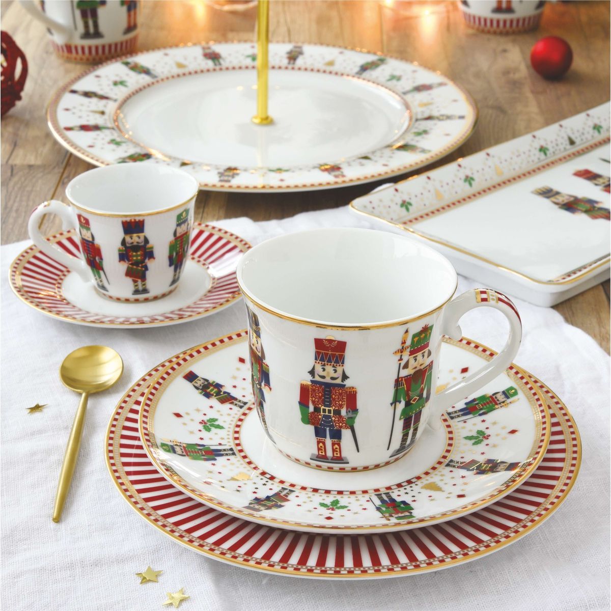 EL Nutcracker Classic Чайная чашка с блюдцем 200мл