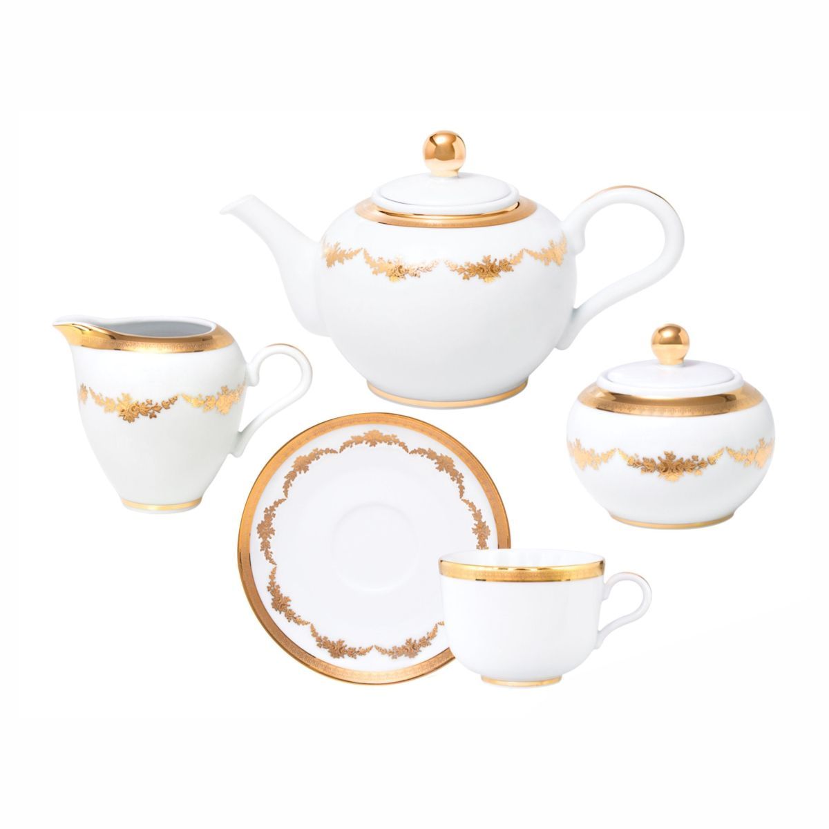 PL IMPERIO GOLD Сервиз чайный 15пр