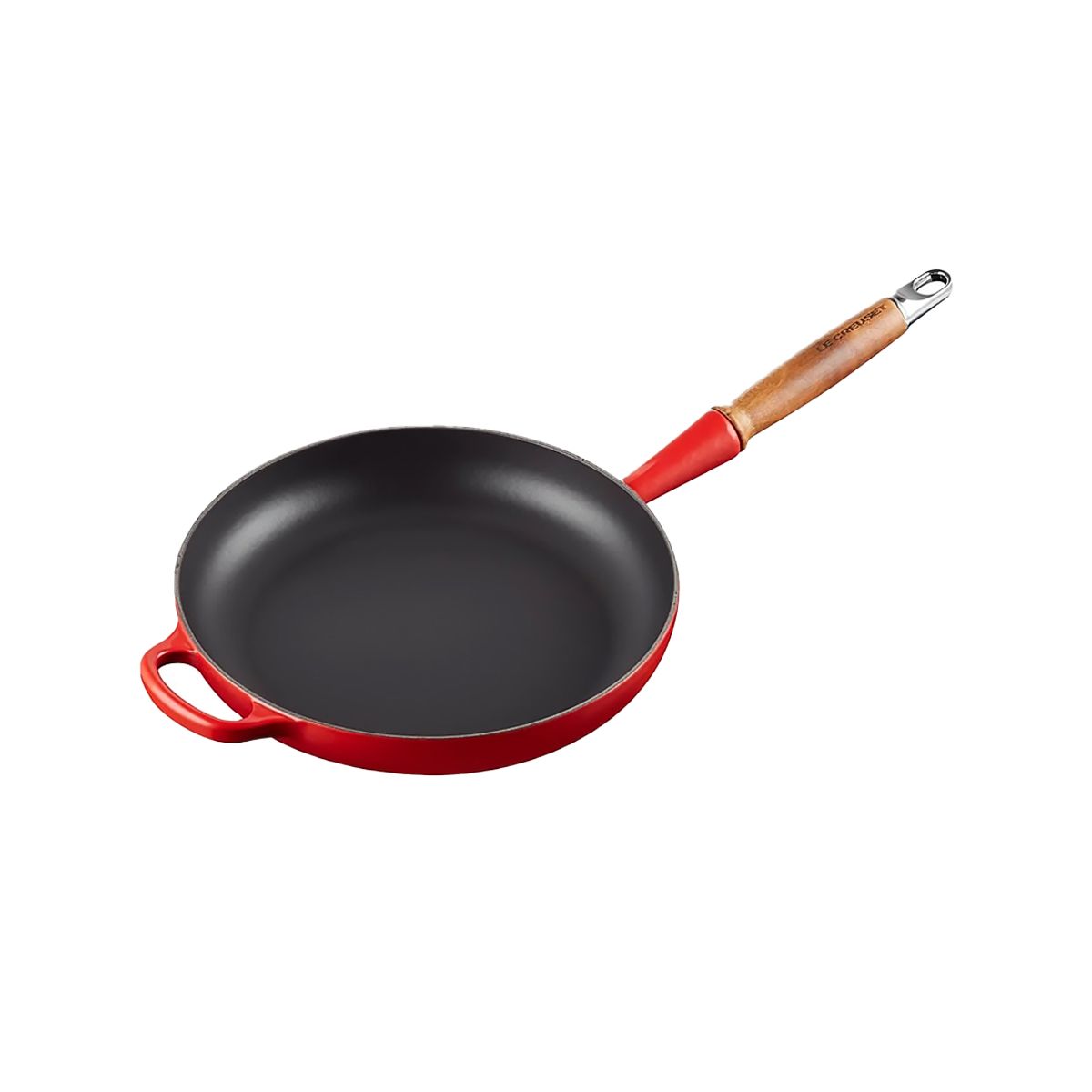 LeCreuset Сковорода 28см SIGNATURE вишневая