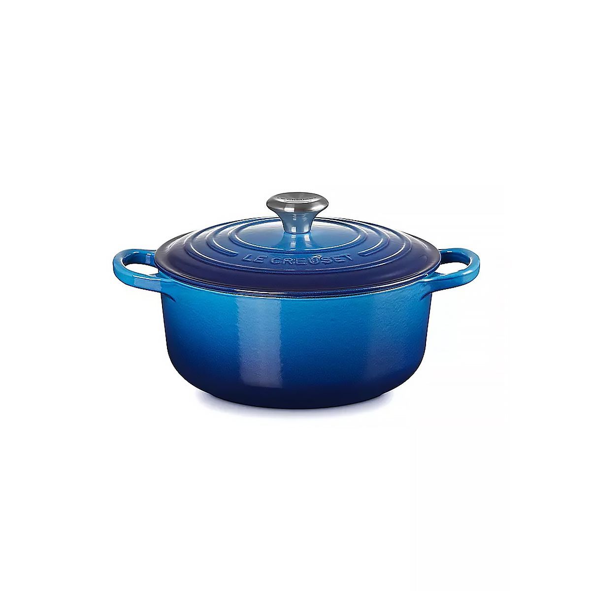 LeCreuset Кастрюля круглая 20см 2,4л AZURE