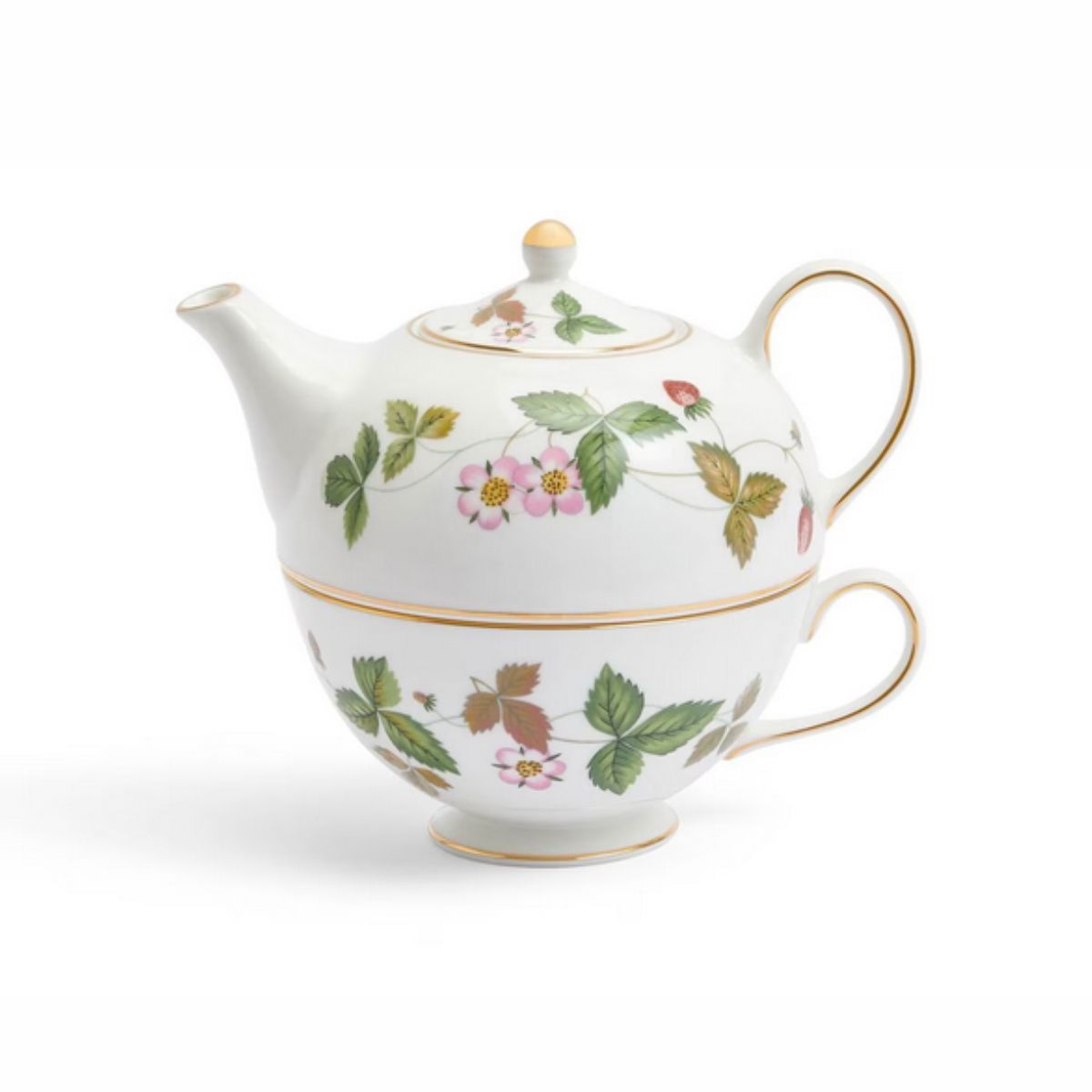 WW WILD STRAWBERRY  Набор 3пр. (чайник, чашка, блюдце)