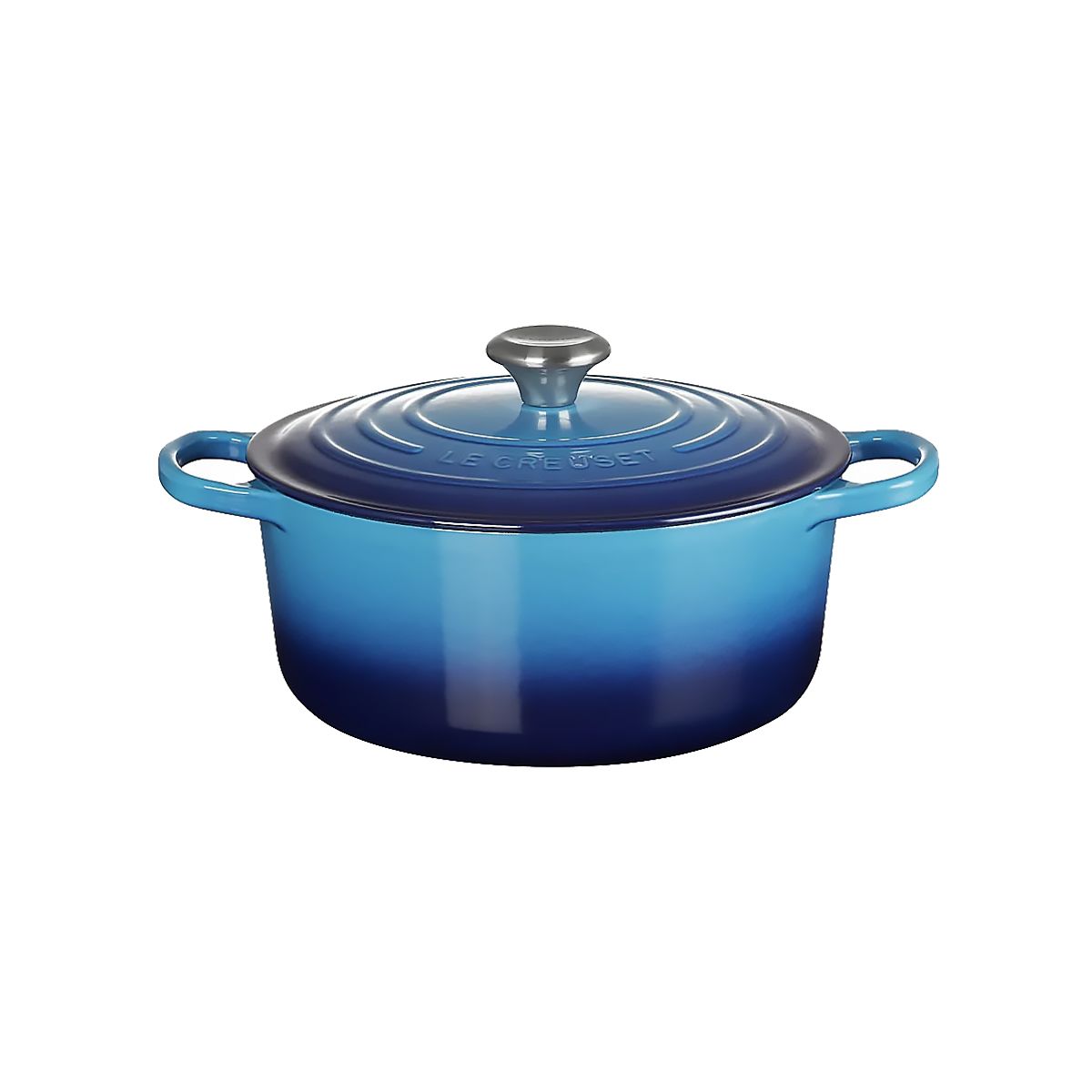 LeCreuset Кастрюля круглая 26см 5,3л AZURE