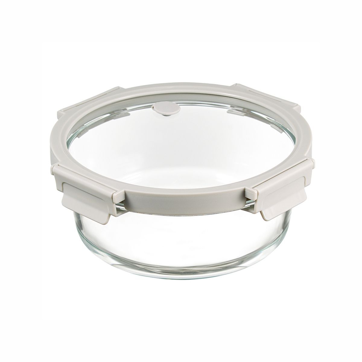 Smart Solutions Контейнер с крышкой 1,3л св.серый