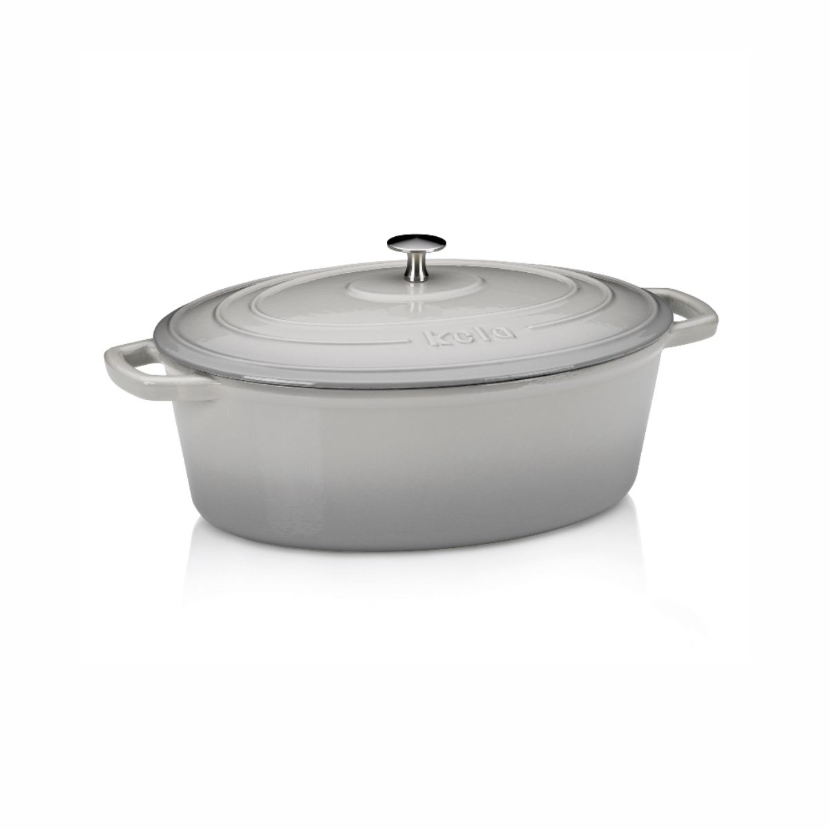 Kela Кастрюля Calido серый 6л 