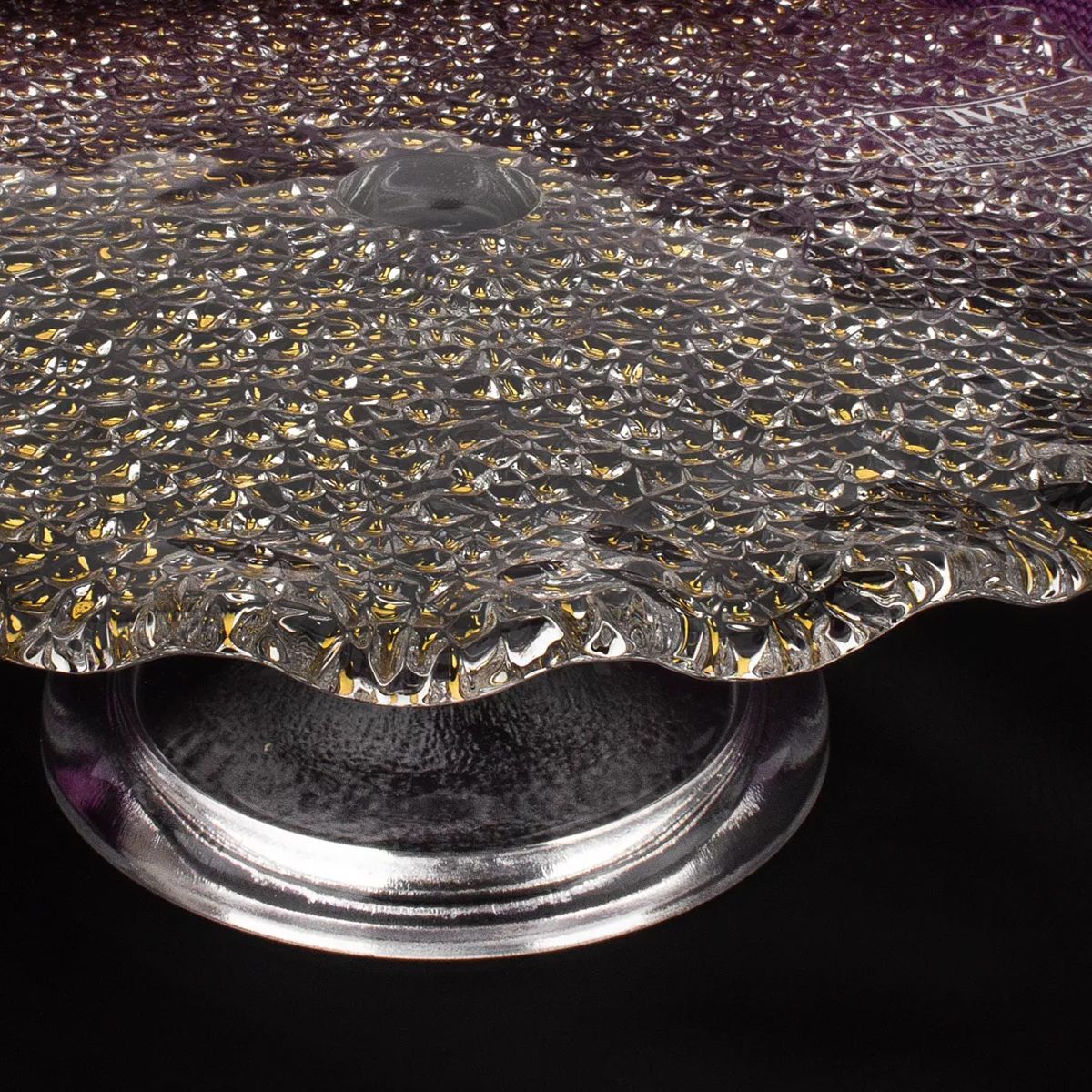 IVV Special Тортовница на ножке 26см с волнистыми краями