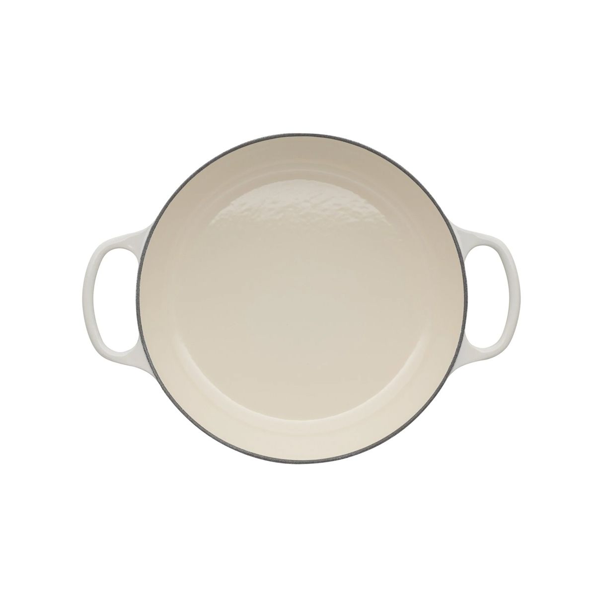 LeCreuset Кастрюля низкая 26см 2,2л меренга