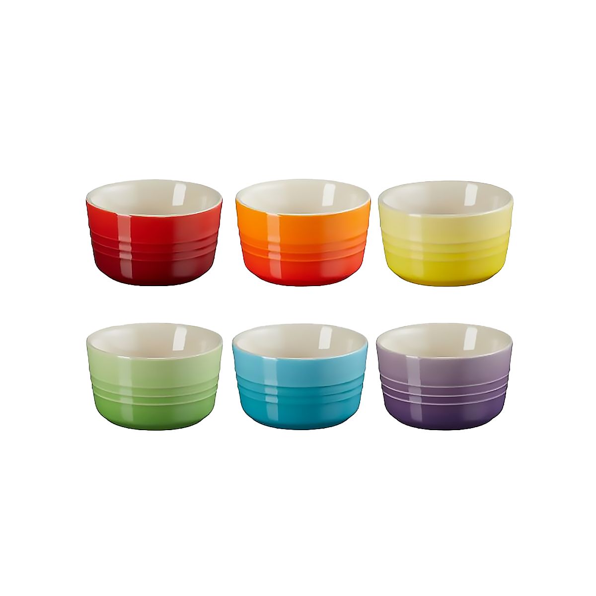 LeCreuset Набор рамекинов 6шт керамика 100мл