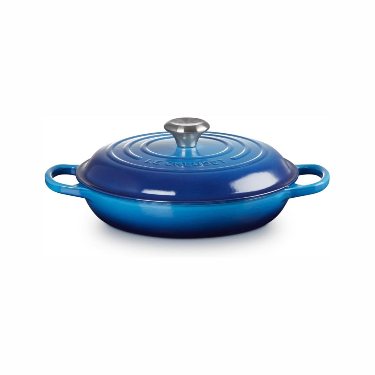 LeCreuset Кастрюля низкая 26см 2,2л AZURE