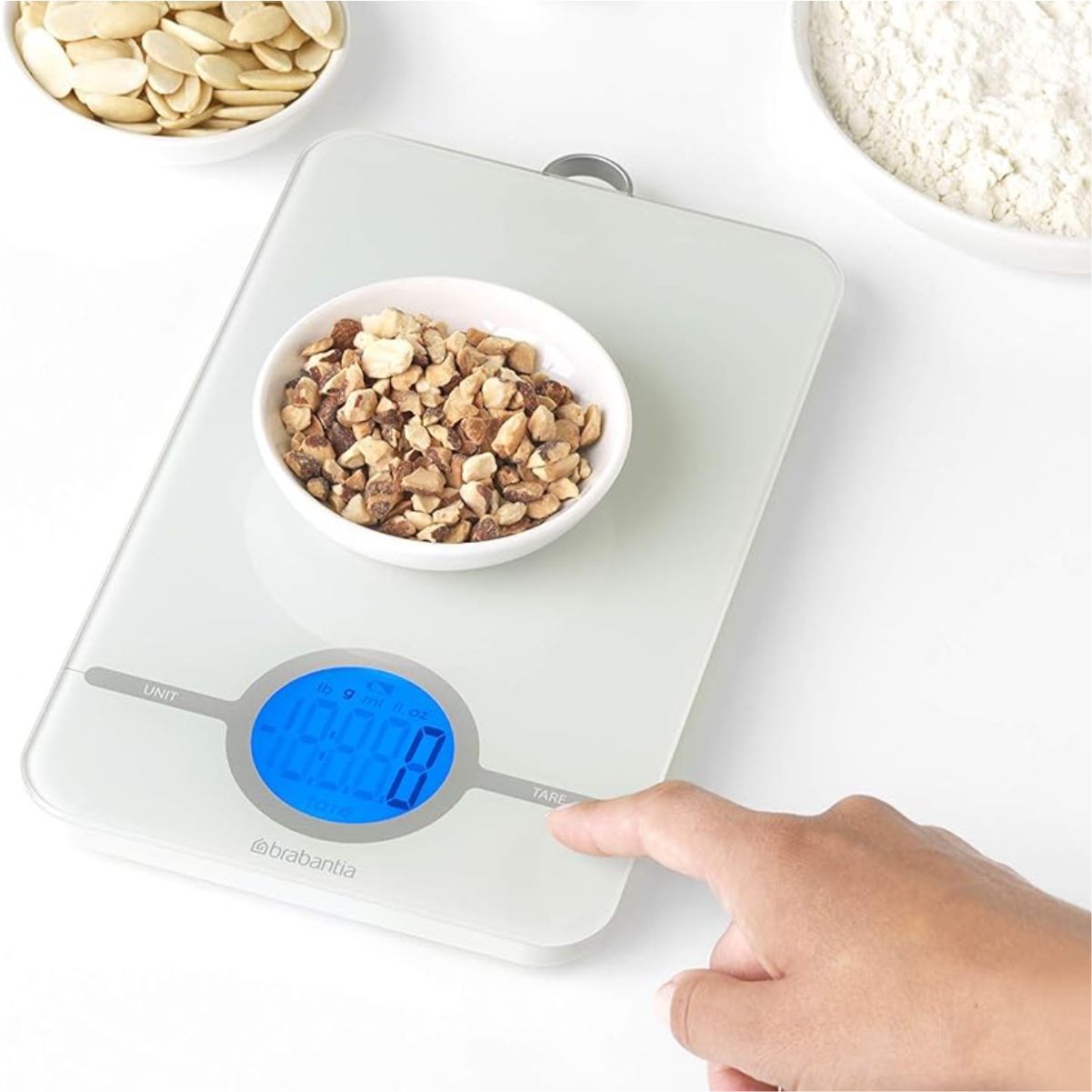 Brabantia Tasty+ Весы кухонные светло-серые 122668