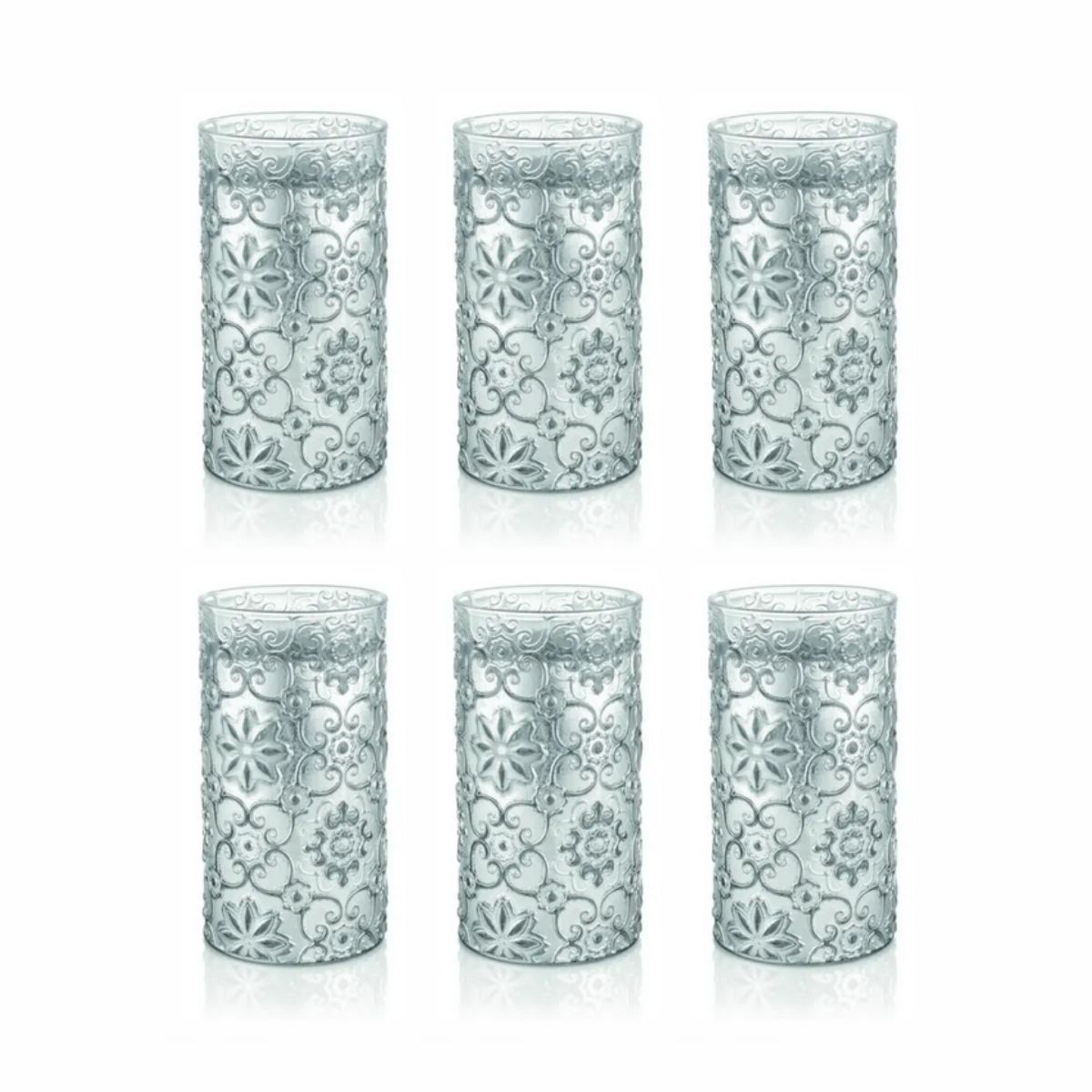 IVV Arabesque Набор стаканов 6шт SILVER