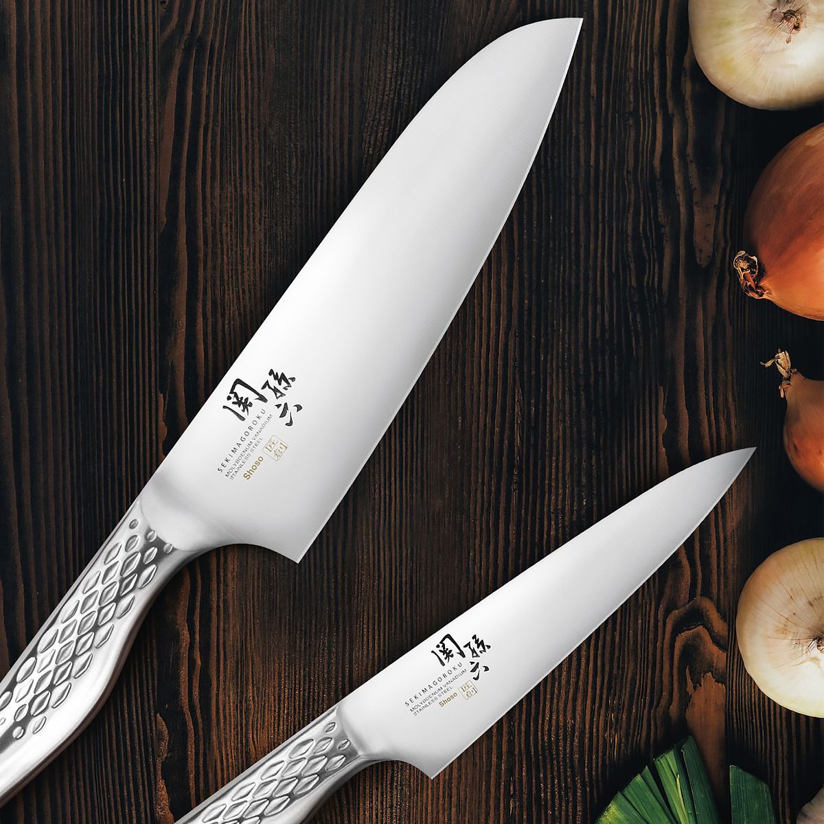 Kai Seki Magoroku Shoso Нож Santoku 16,5см 
