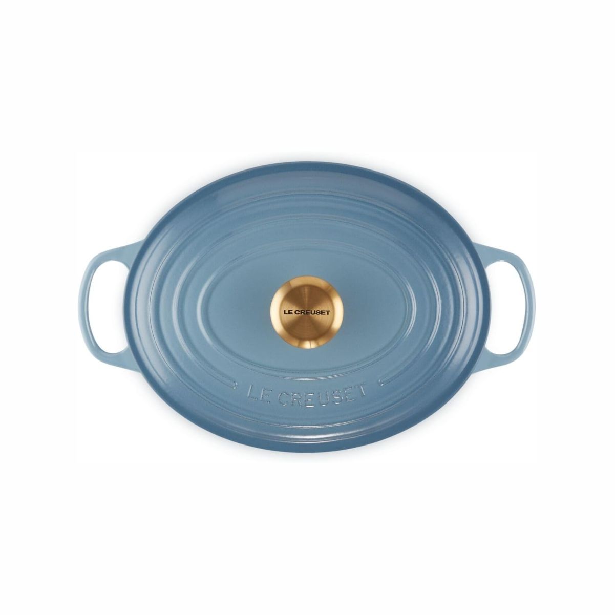 LeCreuset Кастрюля овальная 29см 4,7л Chambray